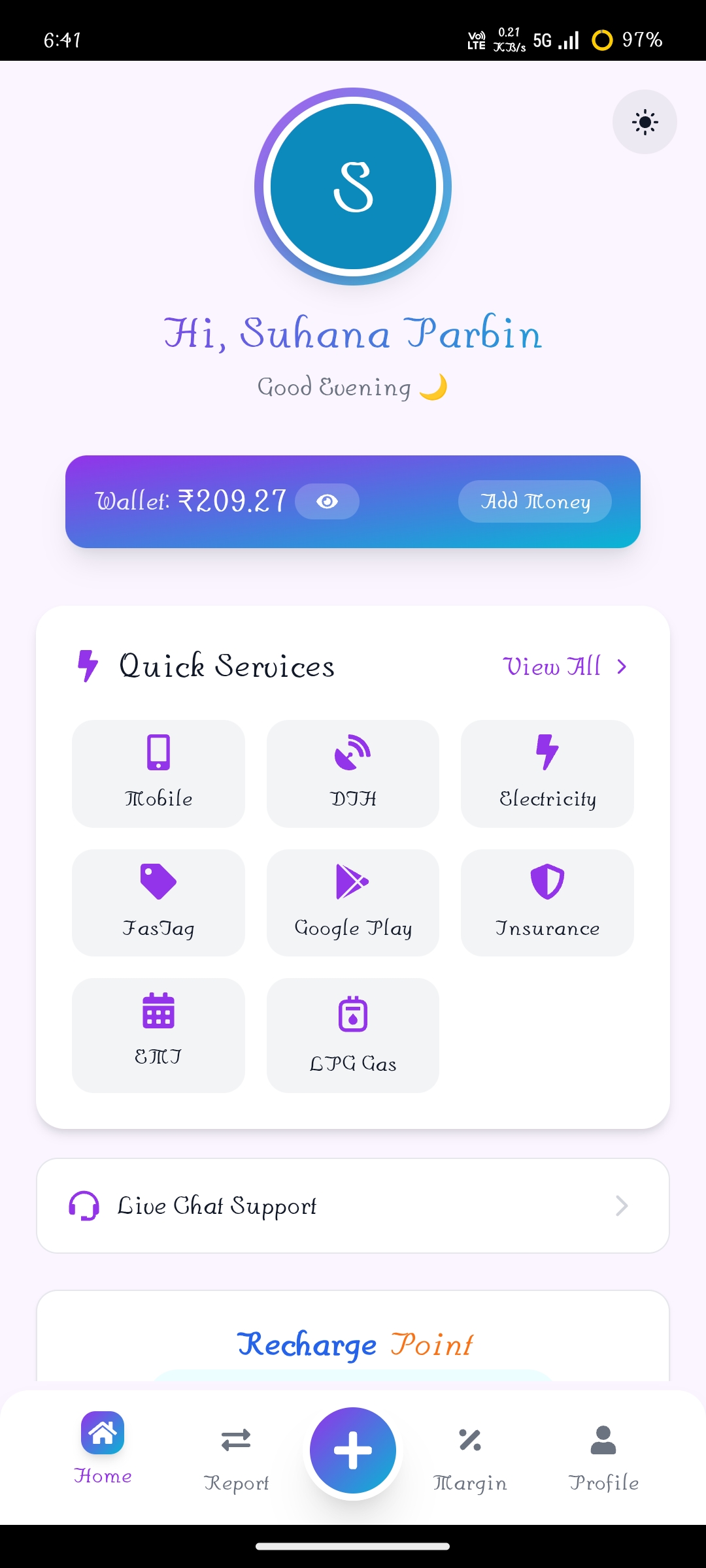 Recharge point app fraud 