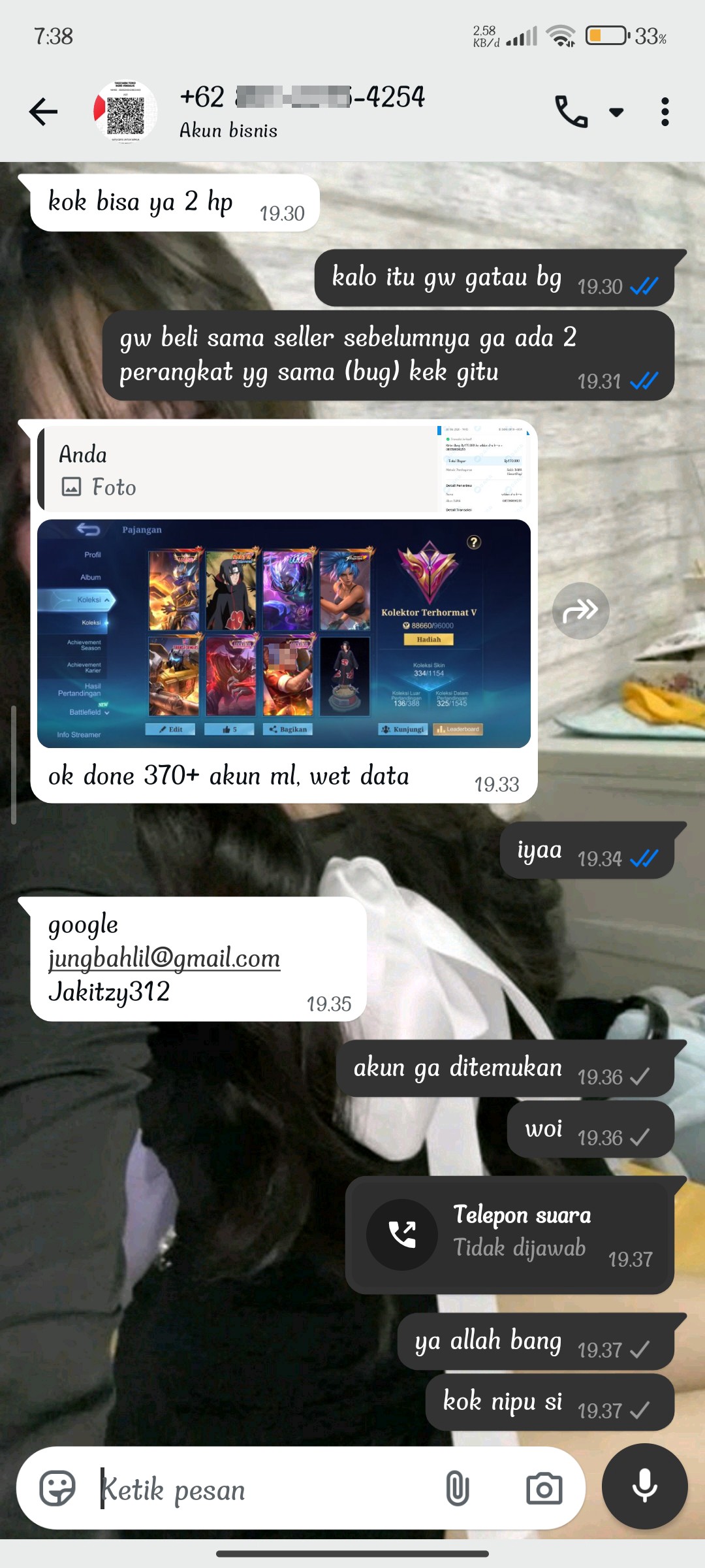 damn scammer