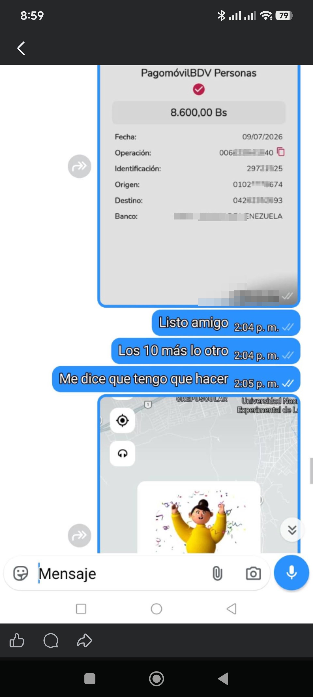 Scammer with Cuenta Vamos APP - image 3