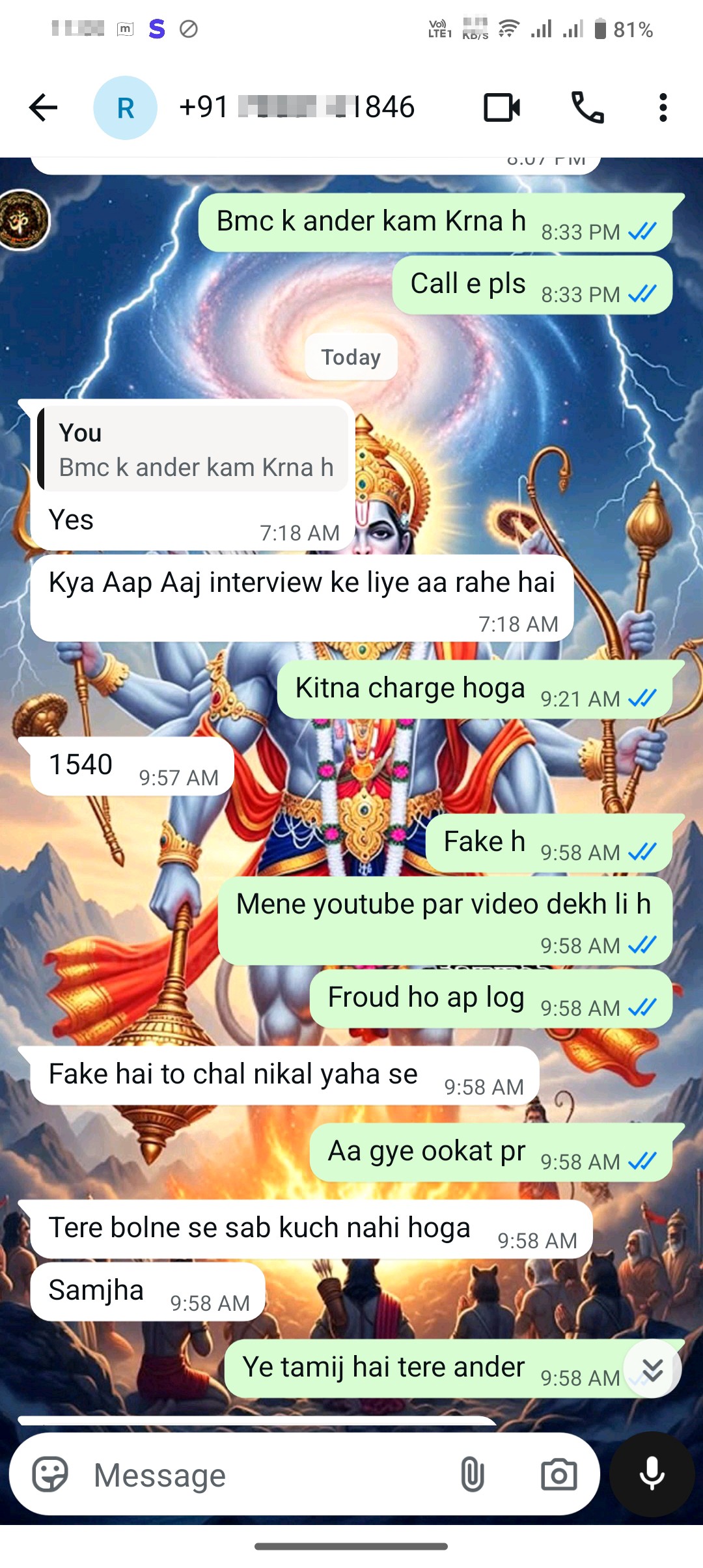 They are scamming to get a job in Delhi.  - image 2