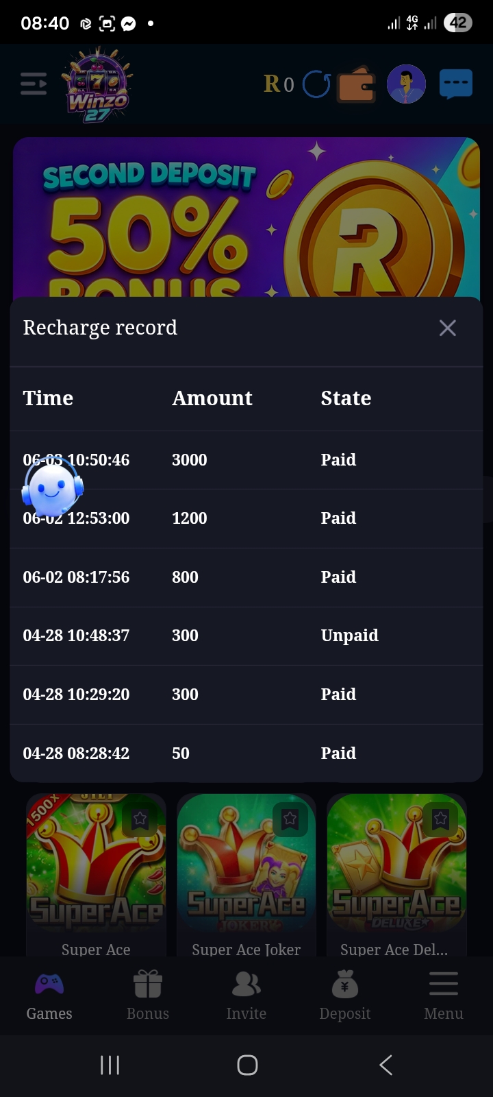 Winzo27 Betting App - image 4