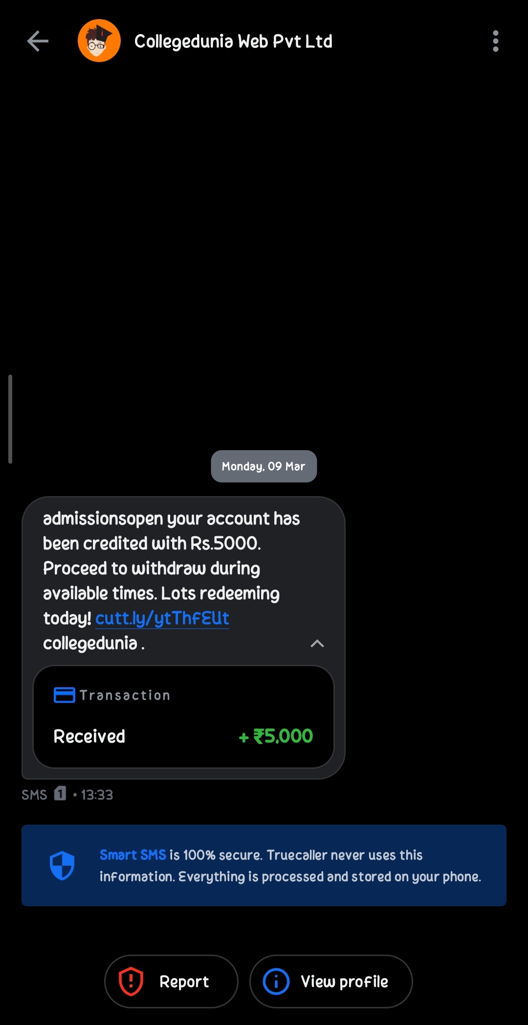 Is it scam or money? 