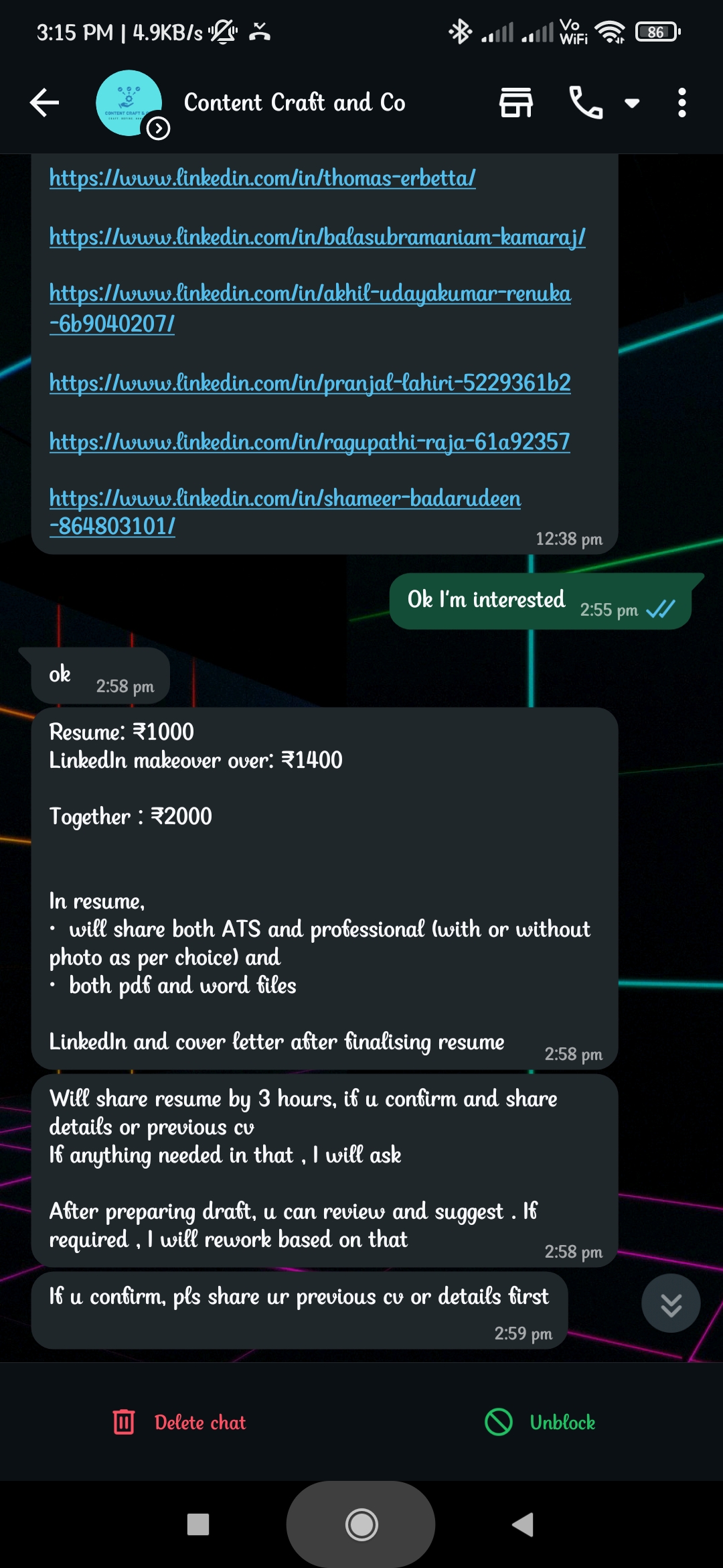 Resume and linkedin make over fraud 