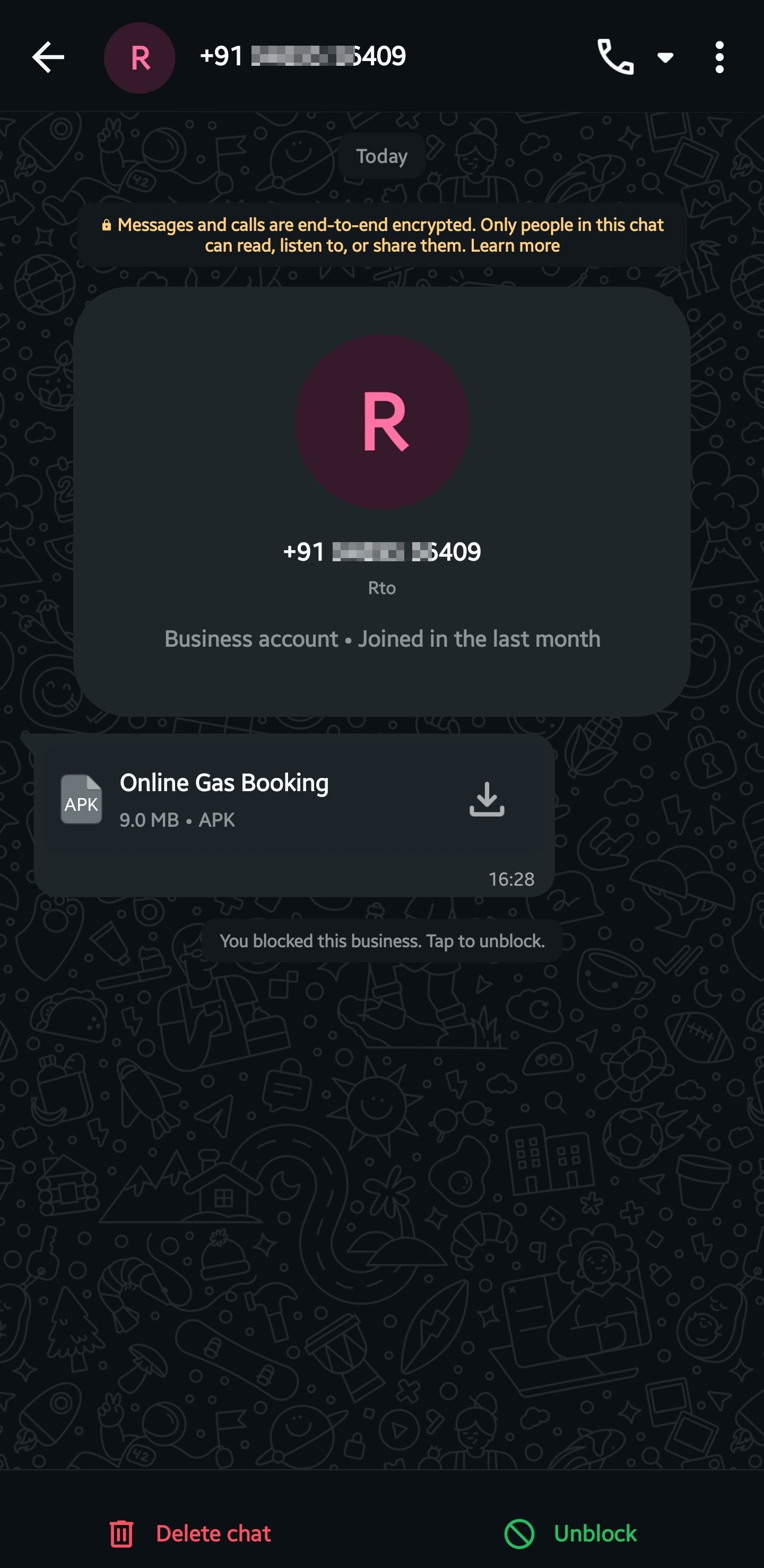 Gas Online Booking Apk file