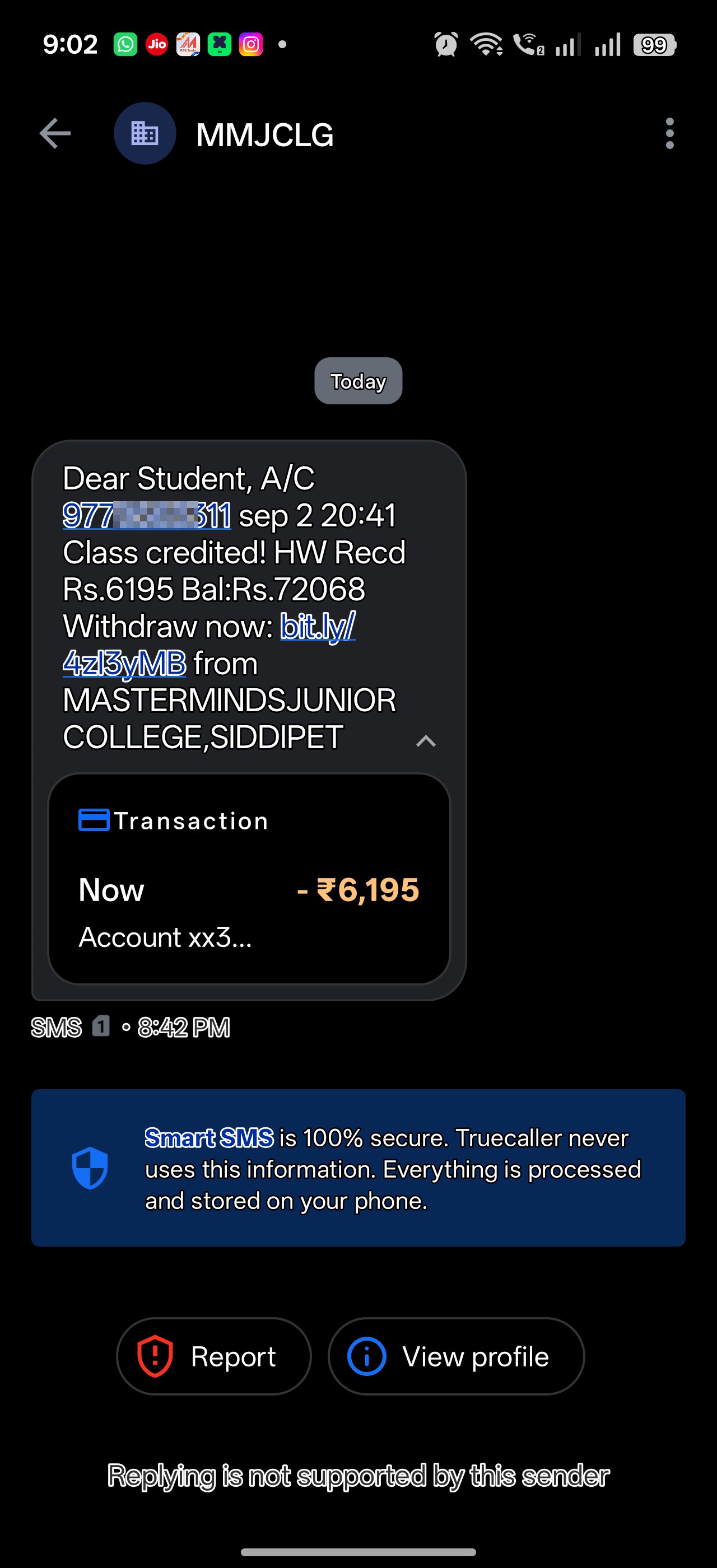 Money Faurd message Scam - image 3
