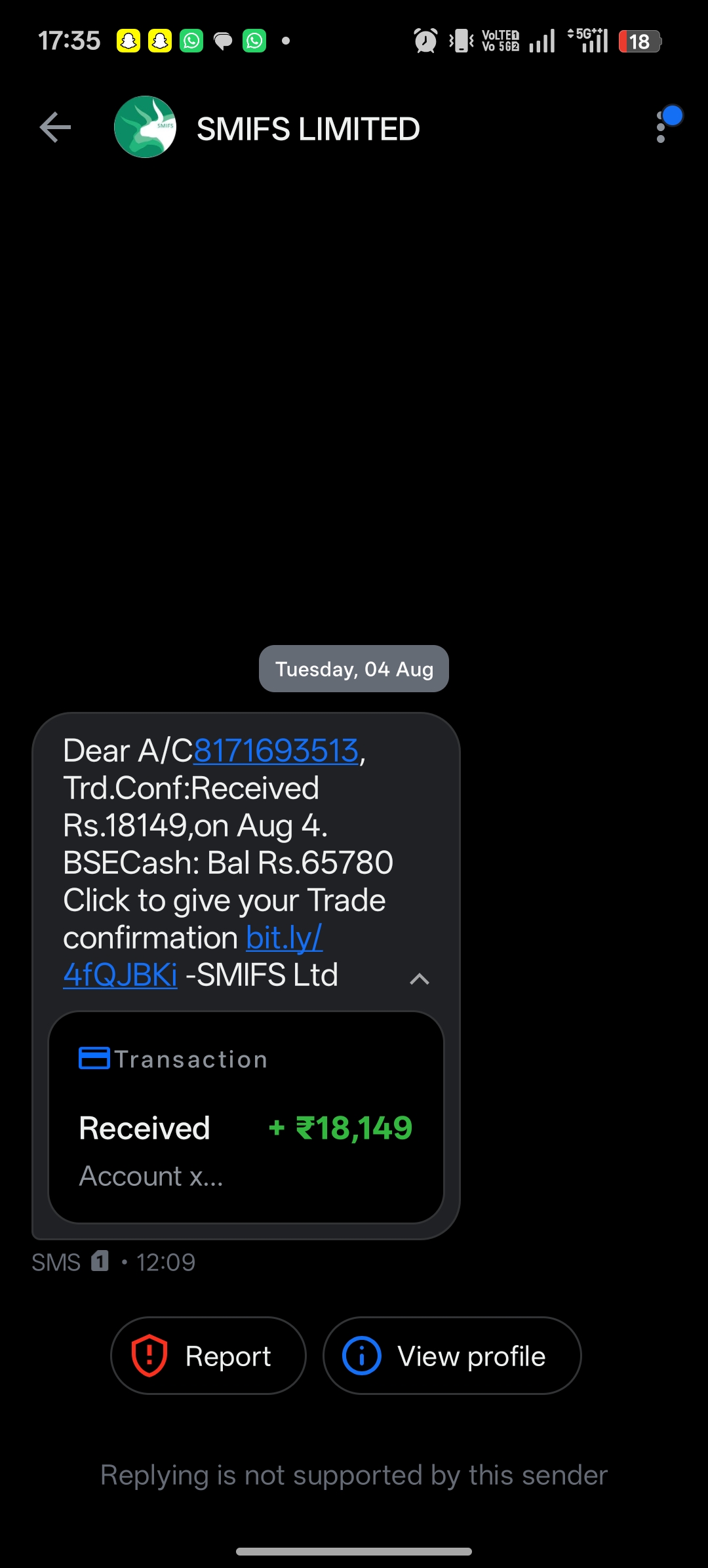 how I got these type msgs 2-3 times
