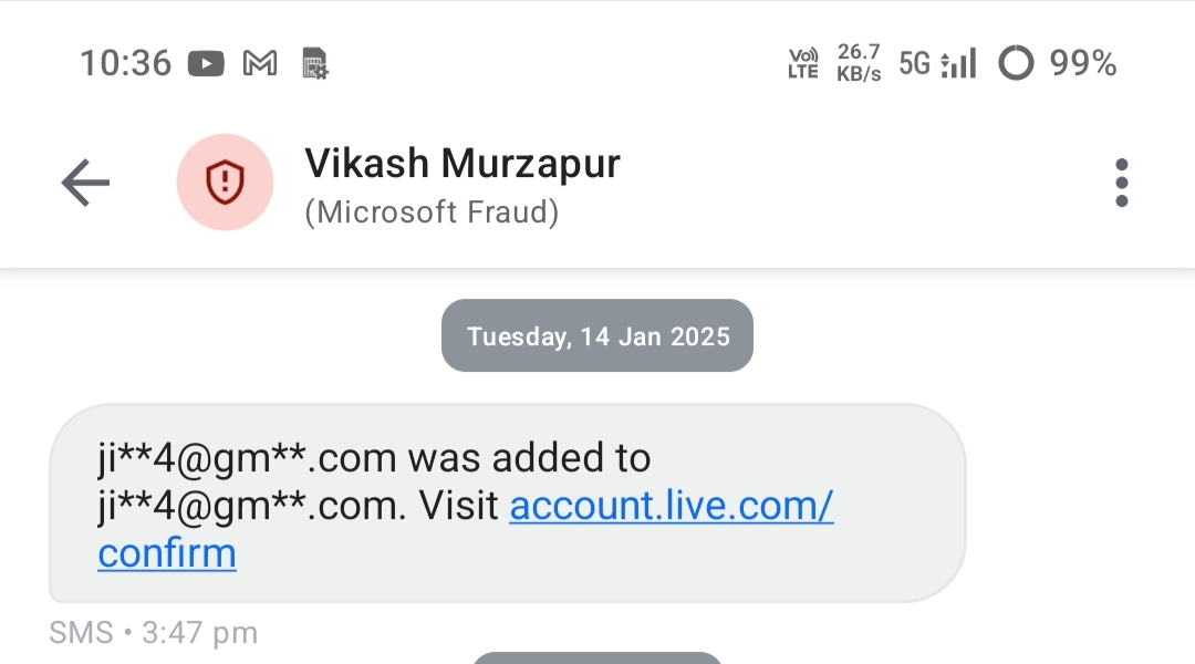 scaming my gmail 