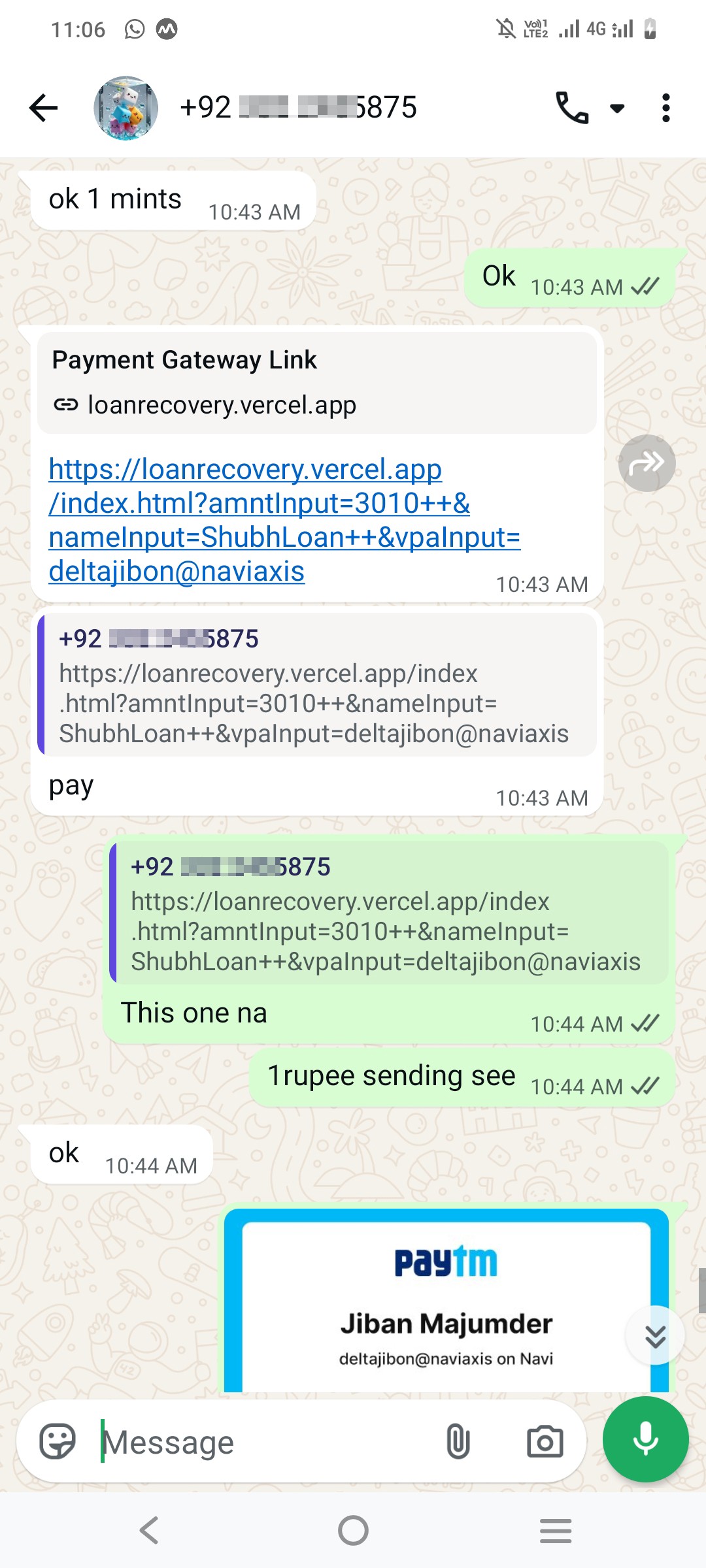 scammed  - image 2
