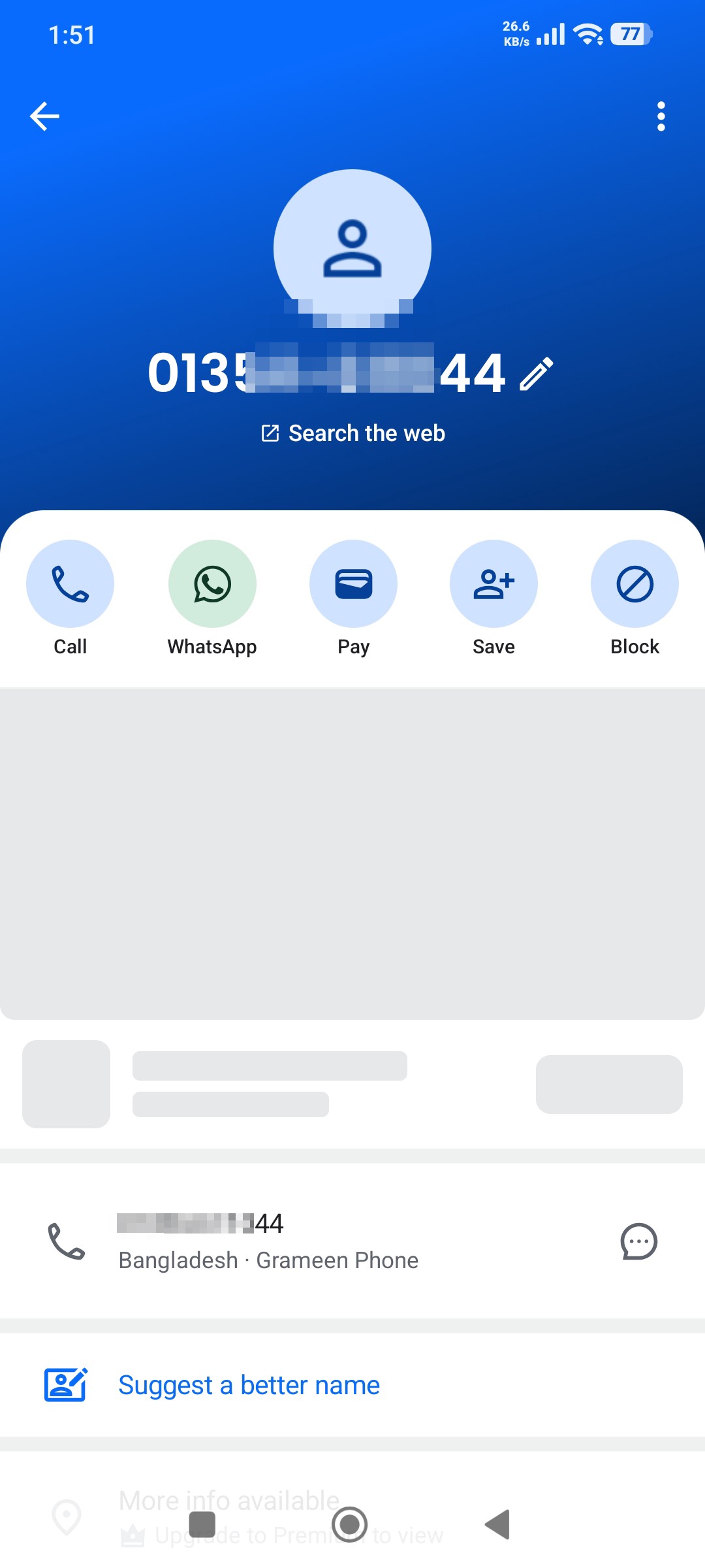 Give me the call thread, I will handle it, damn