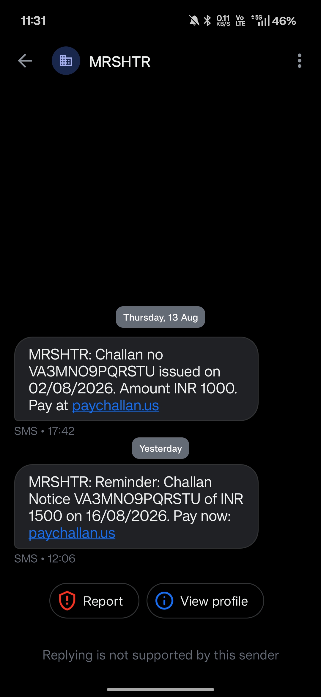 is this spam or real ?