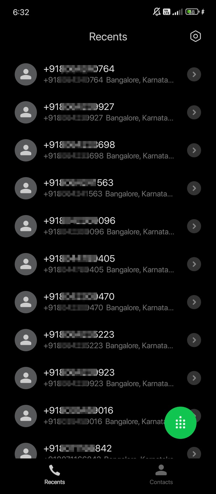 Getting several calls