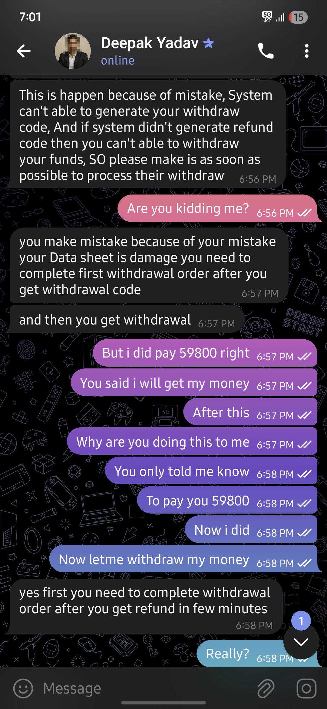 Telegram scam - image 5