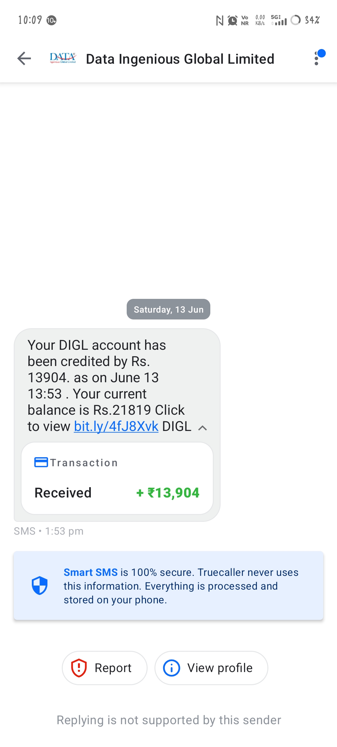 MASSAGE money sending scan 