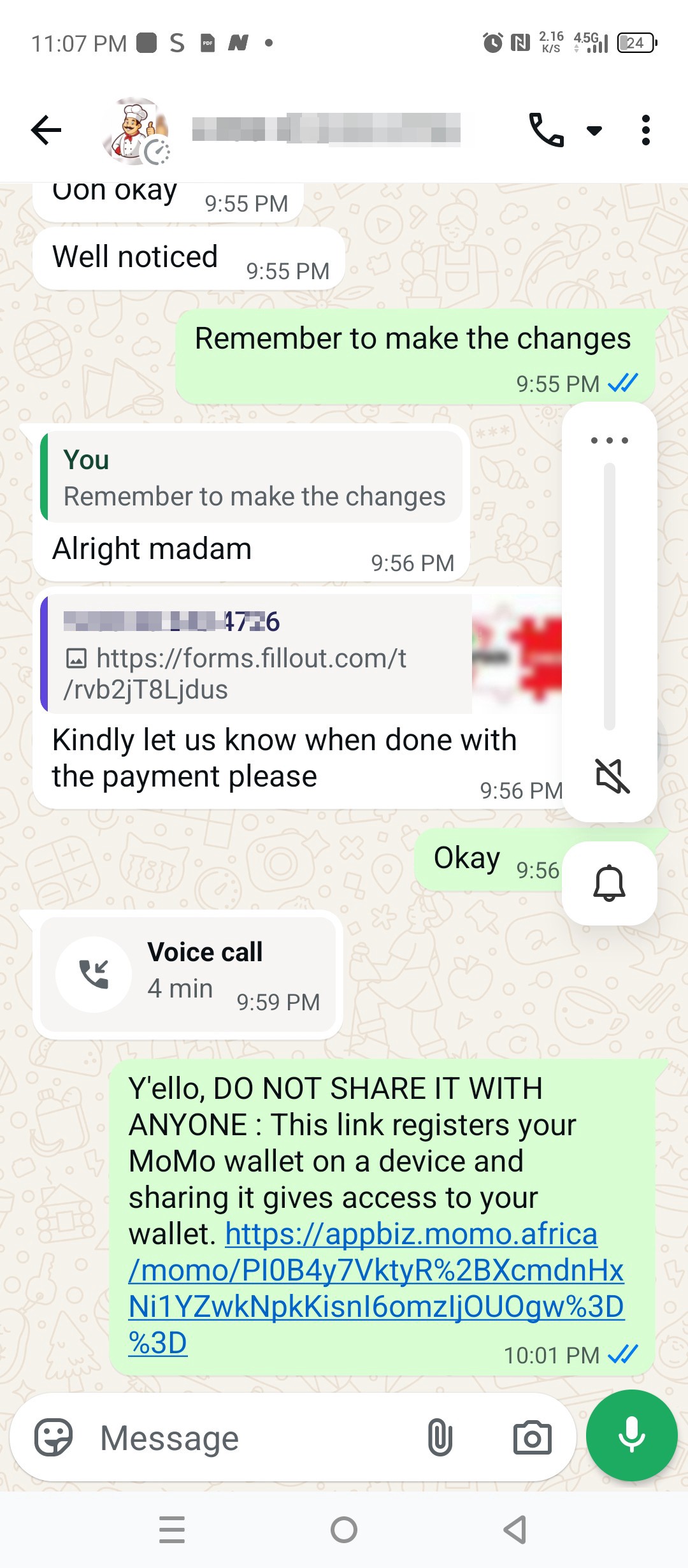 Pizzaman chickenman scam