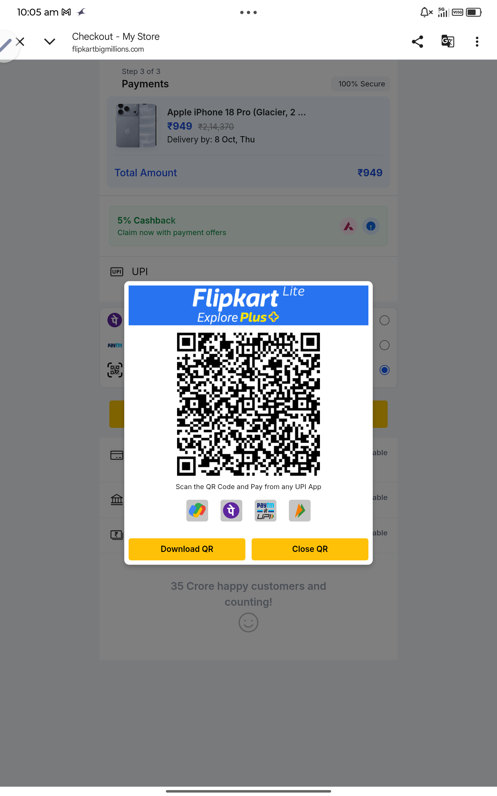 🥲THE TRUTH ABOUT Fake Website: flipkartbigmillions.com.... - image 4
