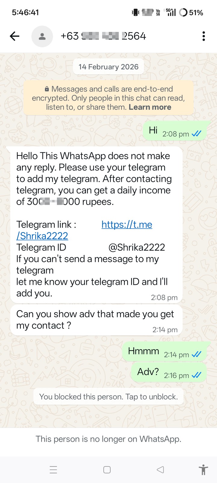 A new type of scammer🤯.