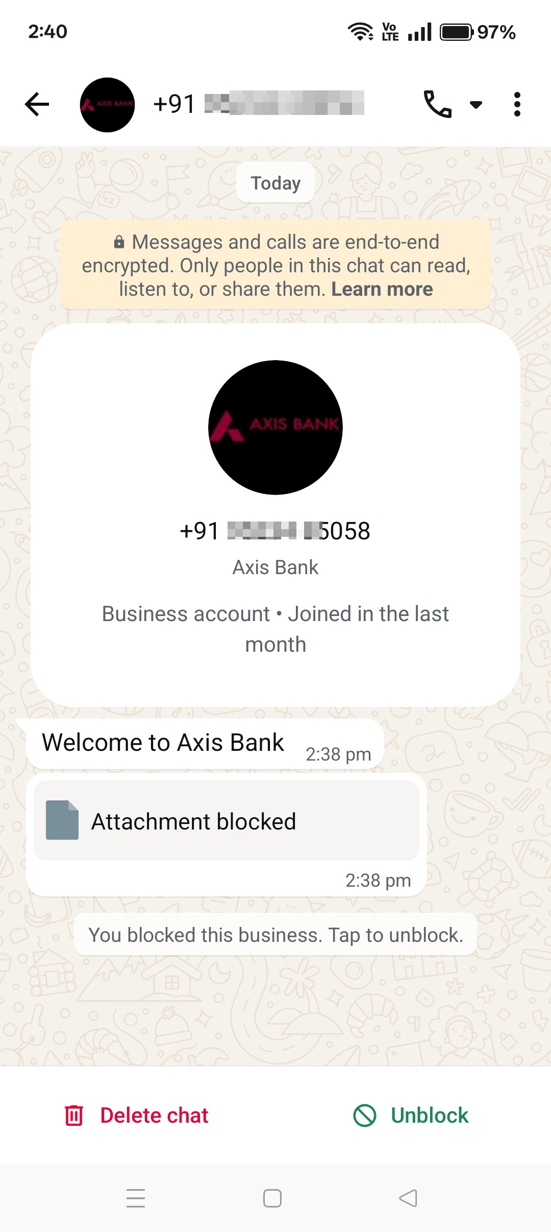 this man pretends to be from axis bank credit card 