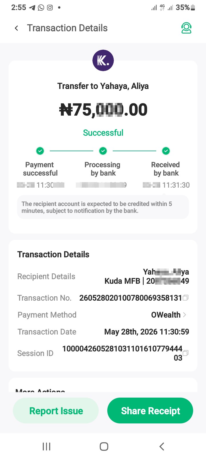SCAMMER INVADE OPAY