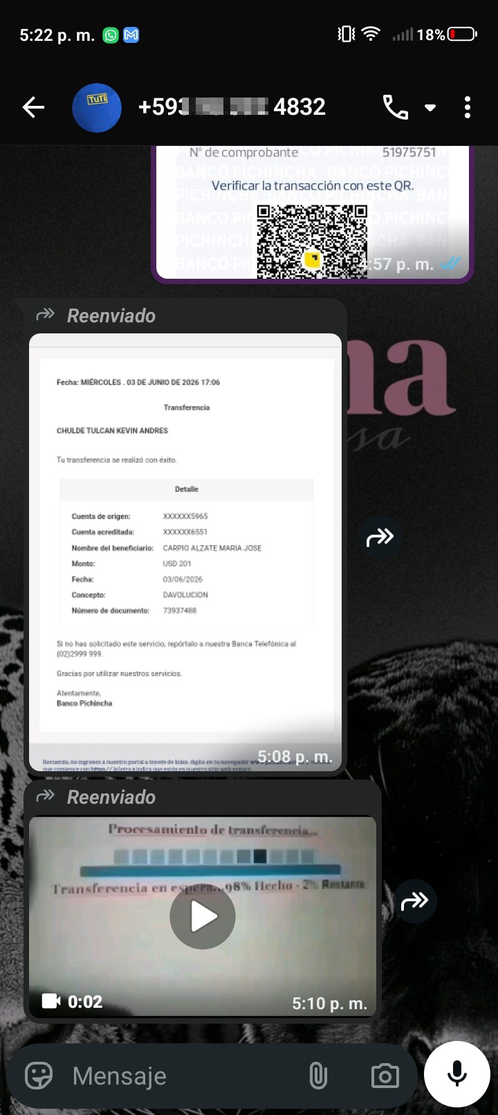 Scam in Ecuador with company Tuti - image 4