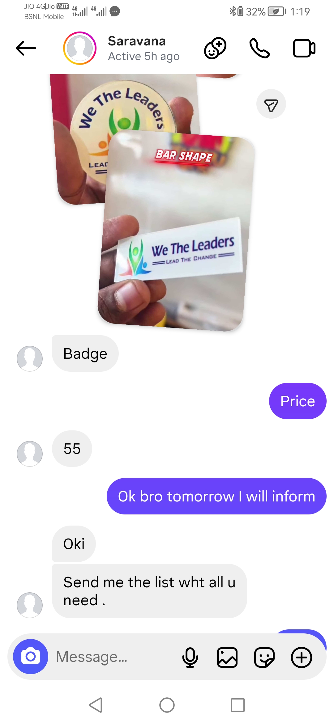 We the leaders flag and stickera - image 2