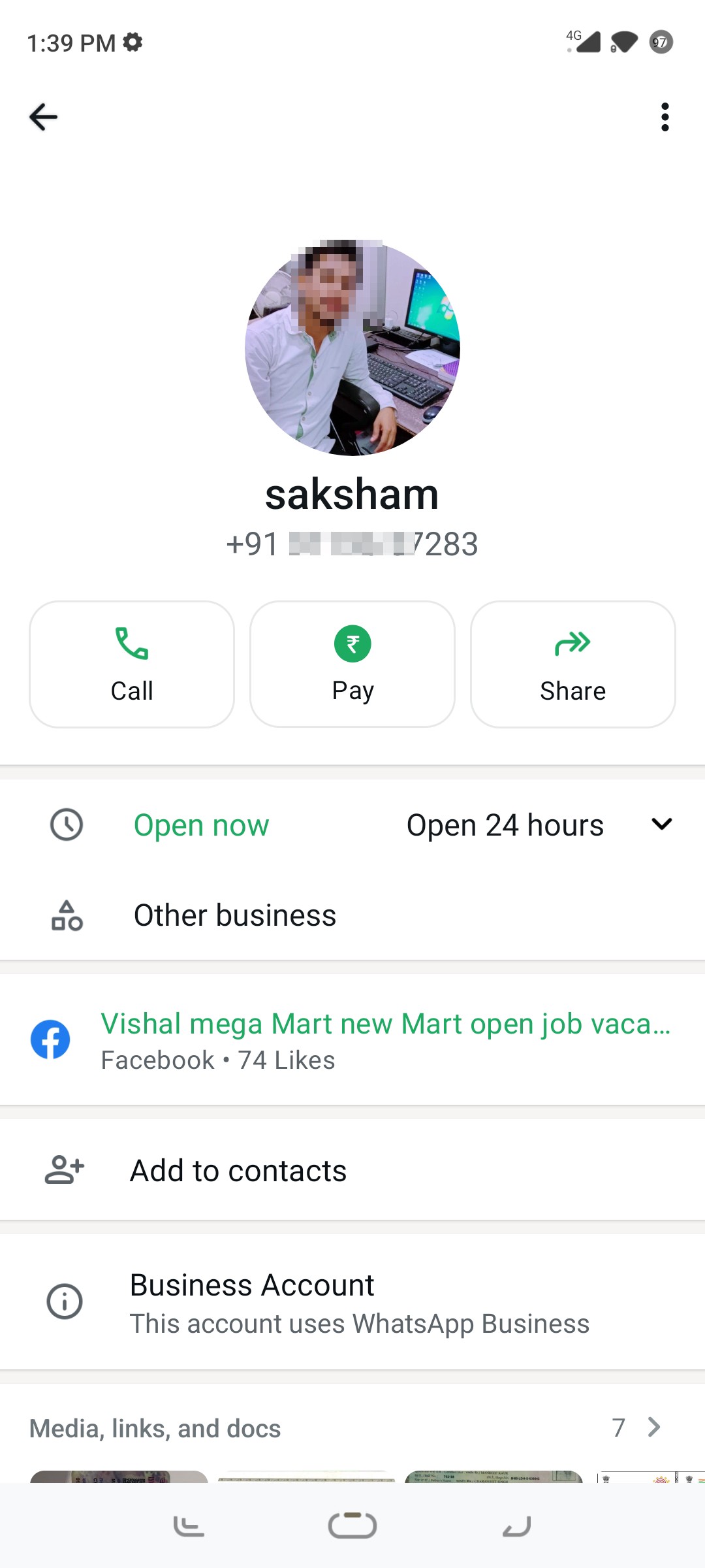 vishal mega mart job regarding