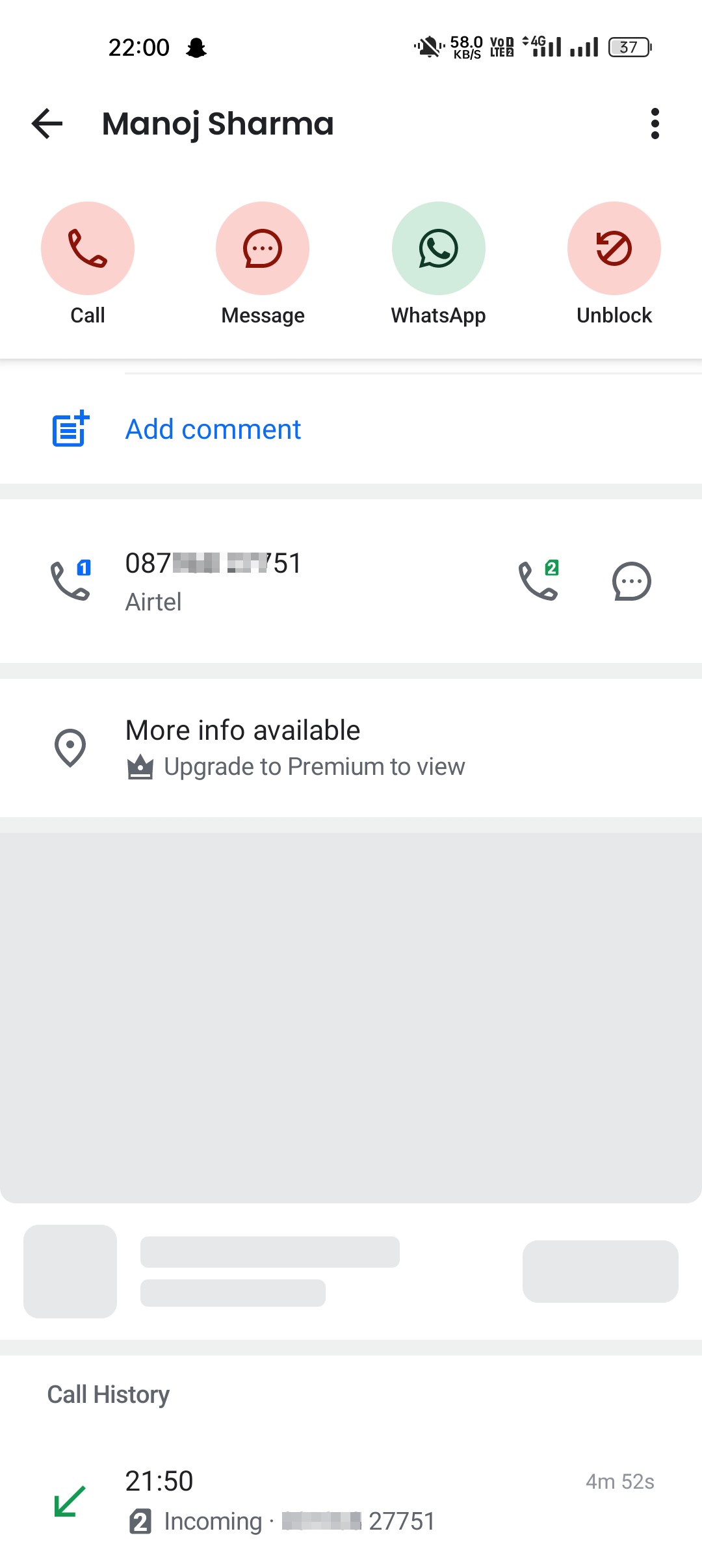 last time I recieved this call - image 2