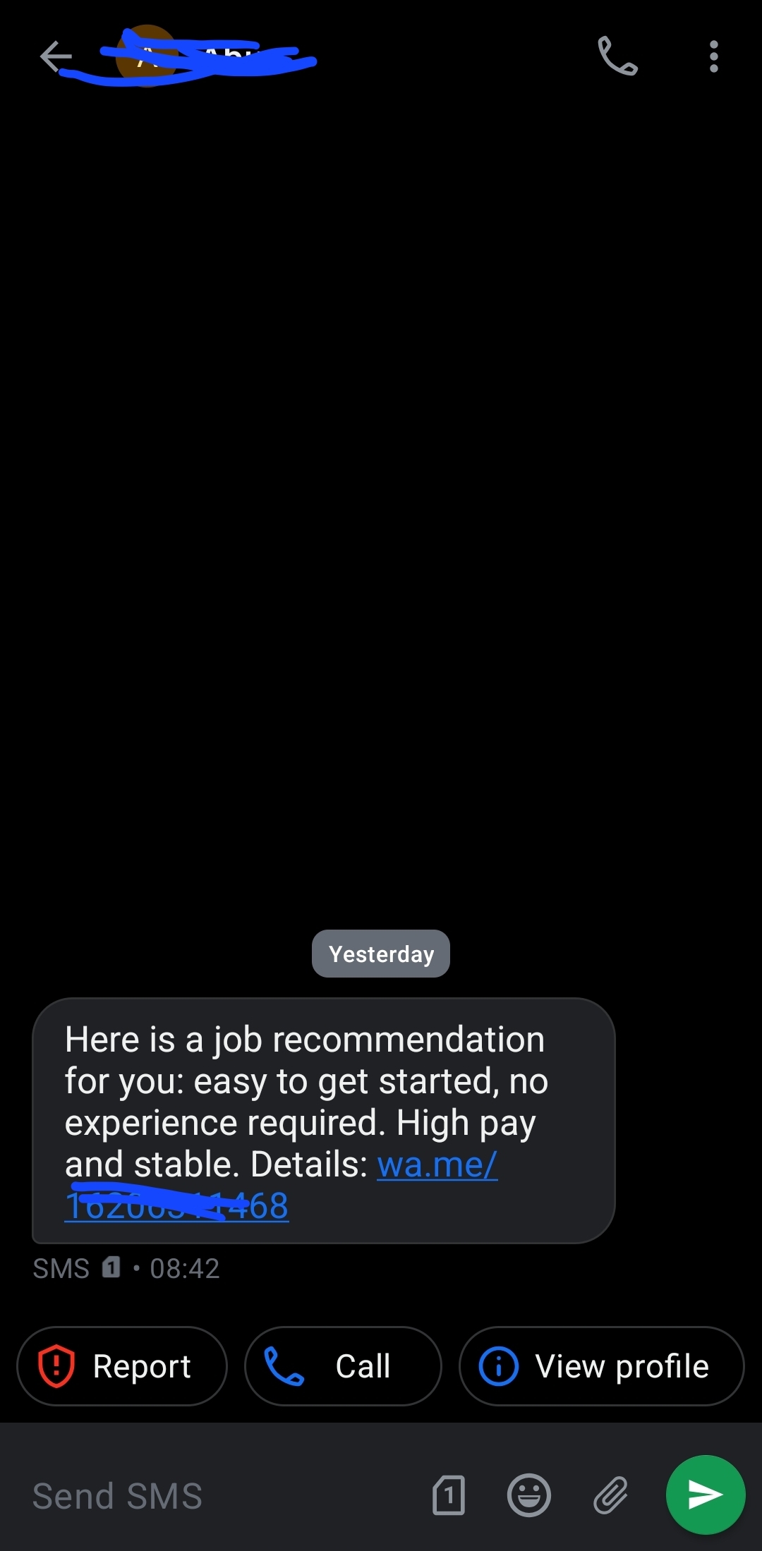 Scam tricks