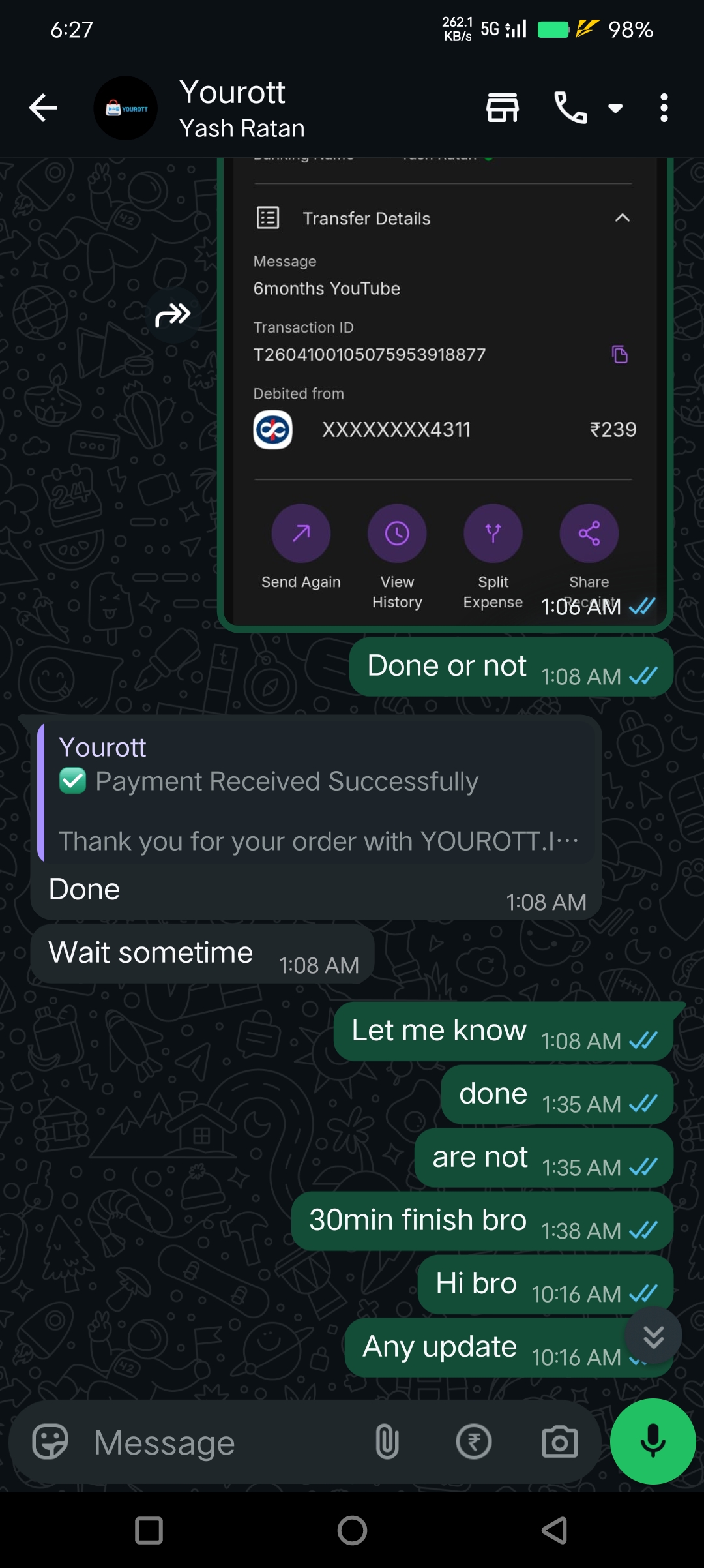 yourott scam 