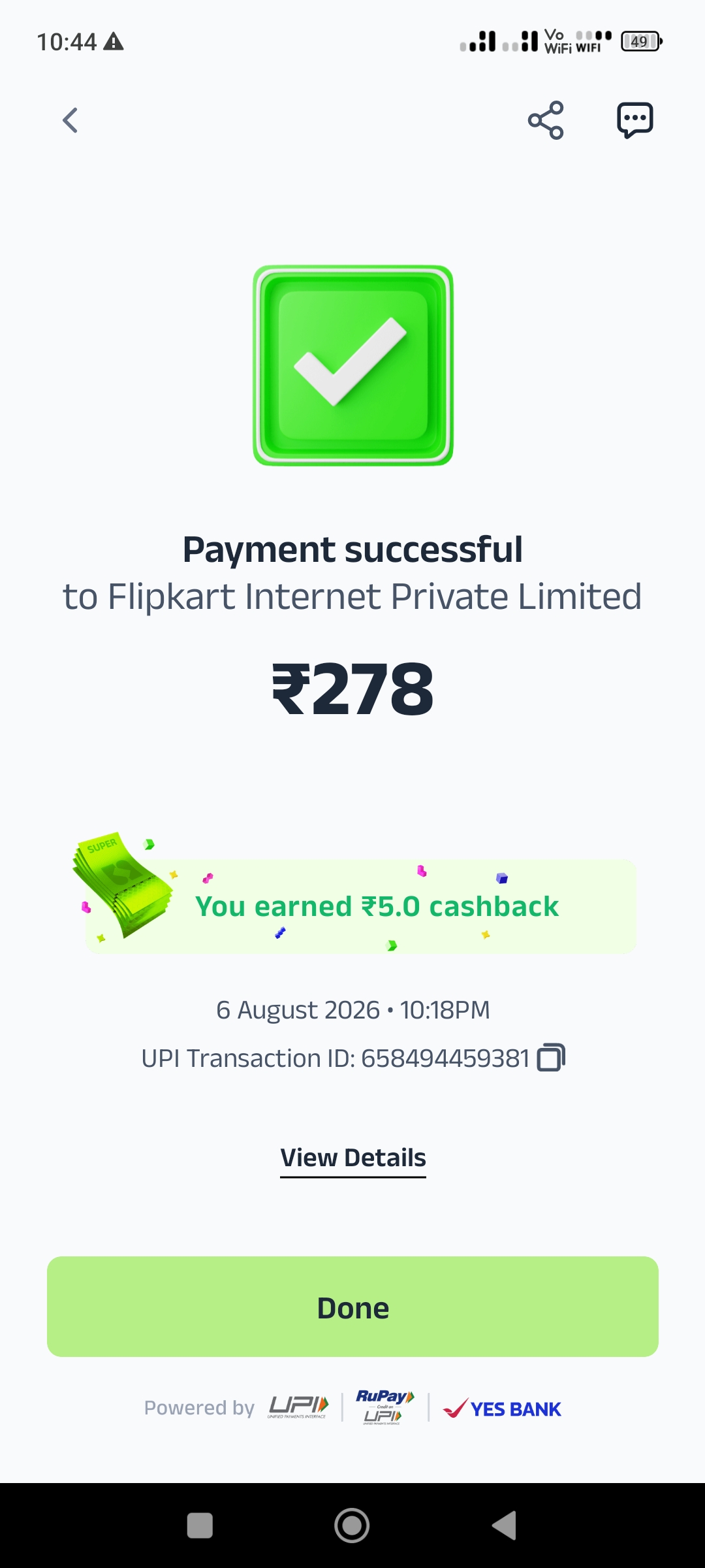 Shopsy's fund