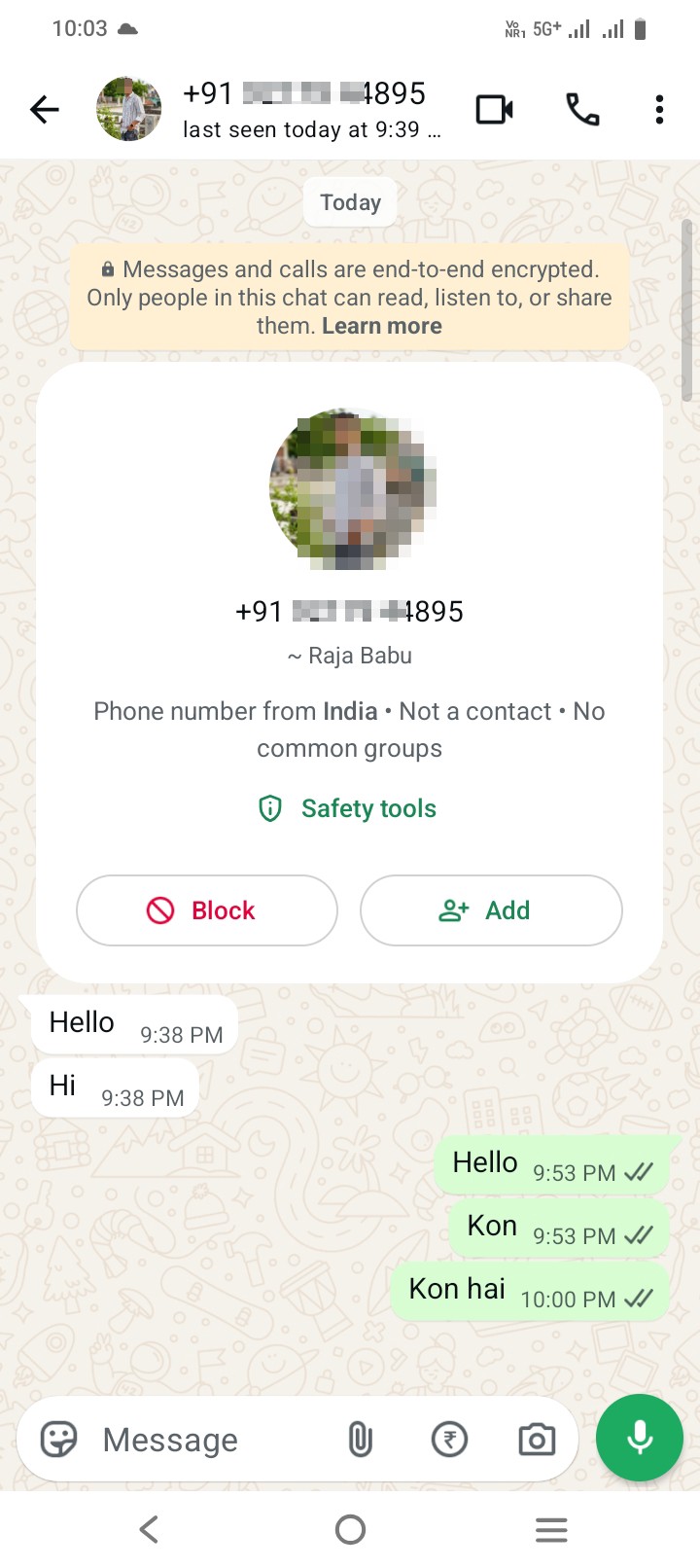 Manish camp and girls message