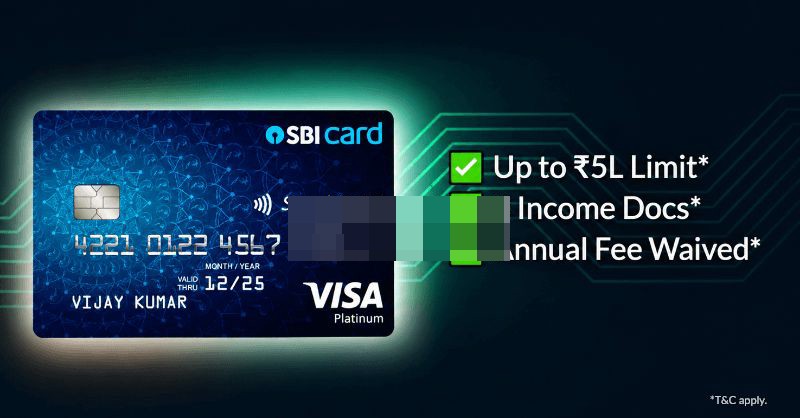 credit card sbi