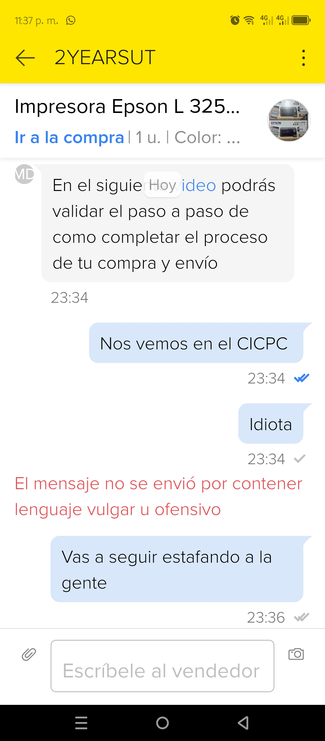 scamming on Mercado Libre - image 2