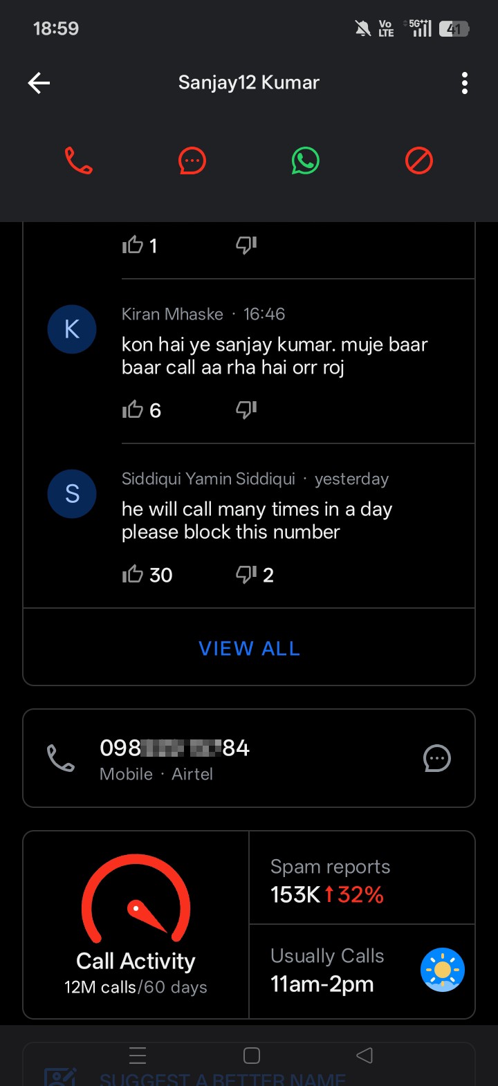 this number has been calling me anonymously, and now this becomes so annoying ( Sanjay12 Kumar) - image 2