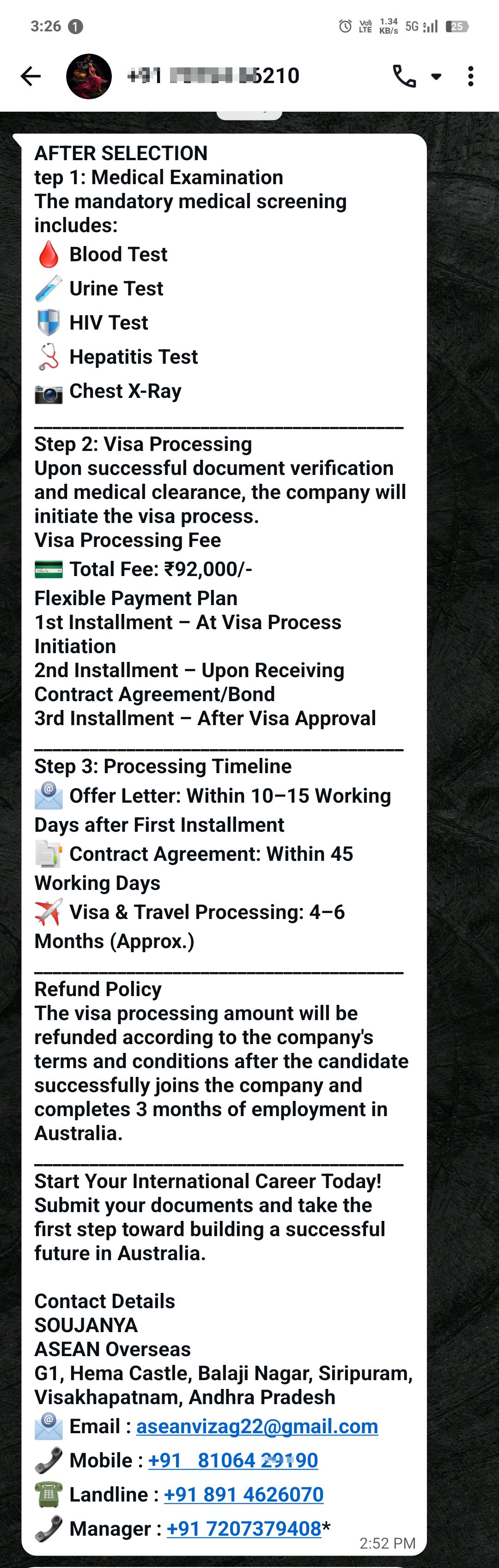 JOB FRAUD SCAM  - image 3