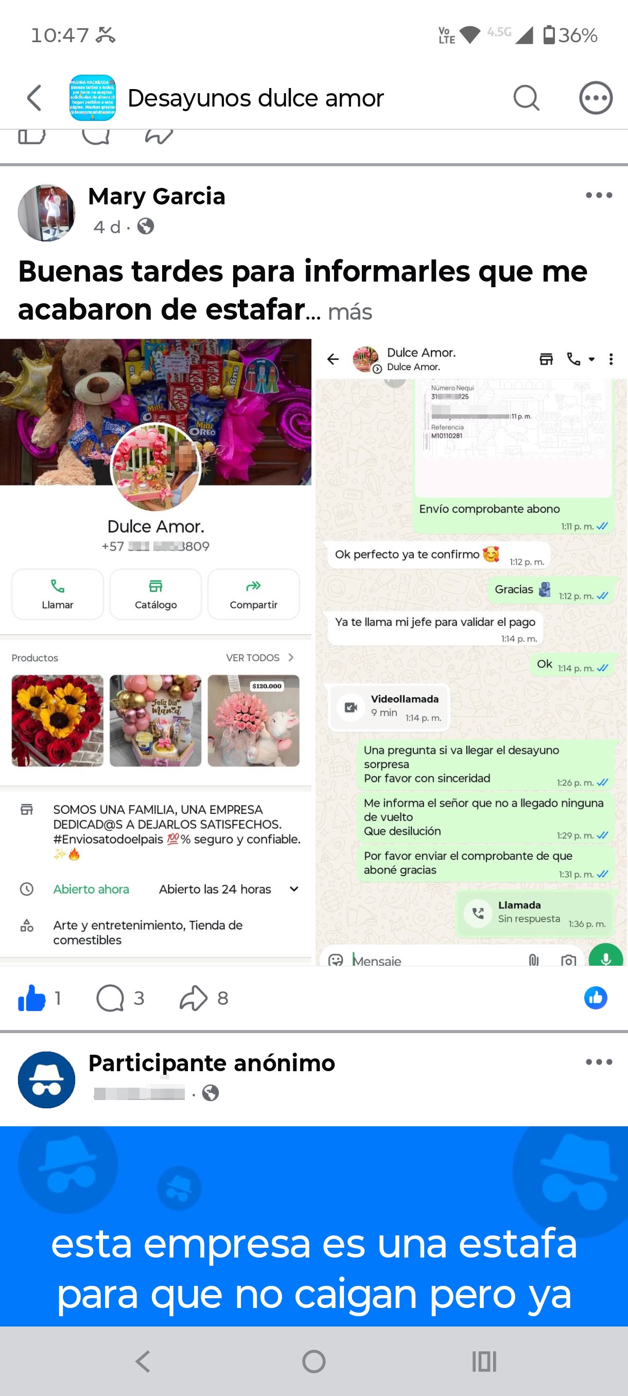 estafadores de sorpresa de cumpleaños 