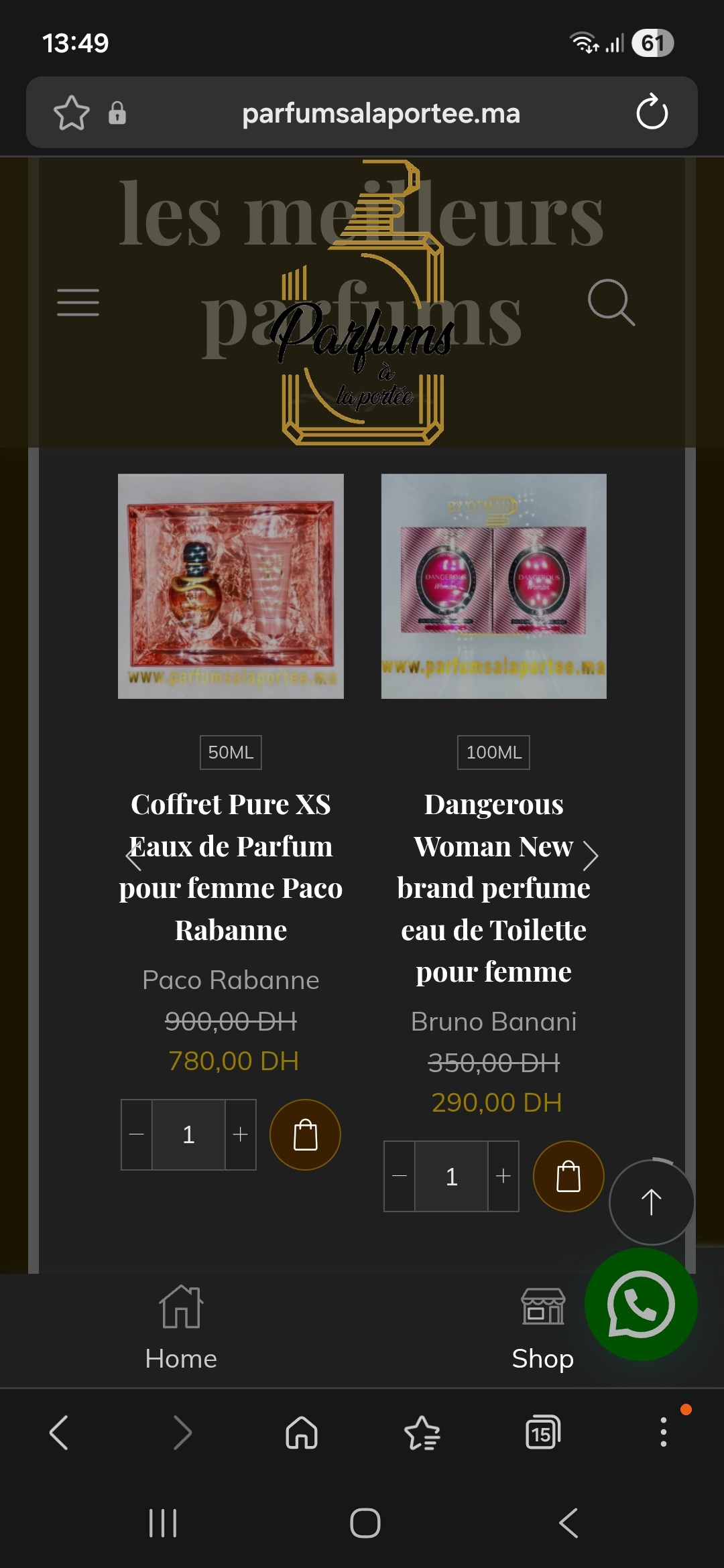 money scammer and fake perfumes