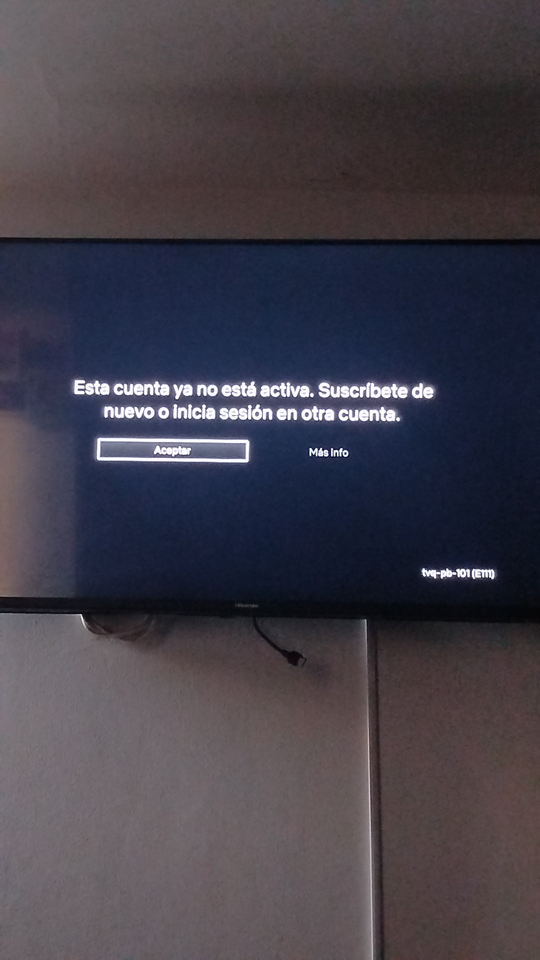 Pantallas de Netflix estafa