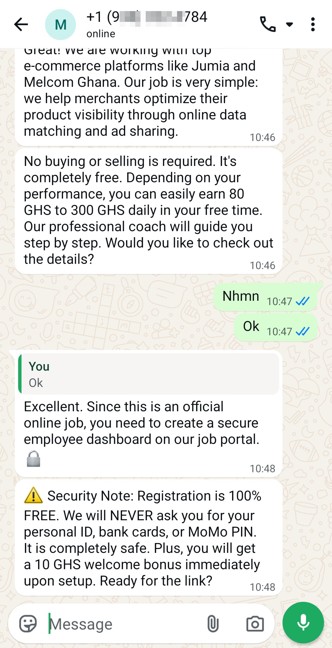 Short time employment 