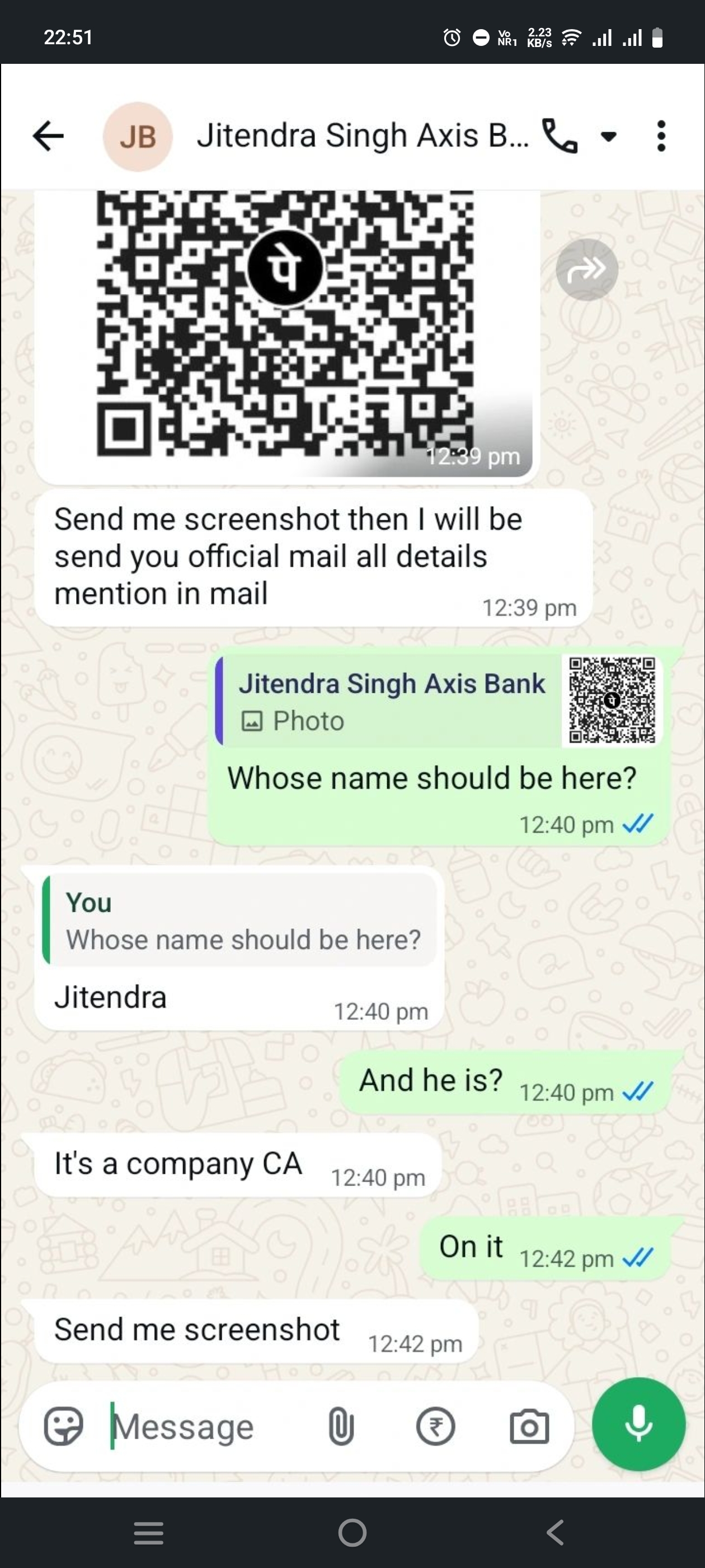 Axis Bank Job Fake And Fraud - image 6