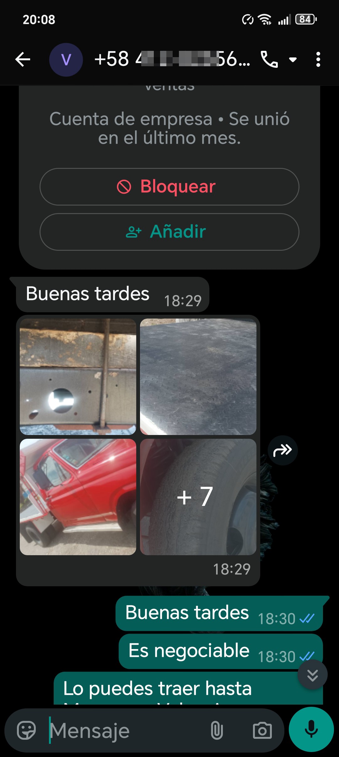 Truck sale scam