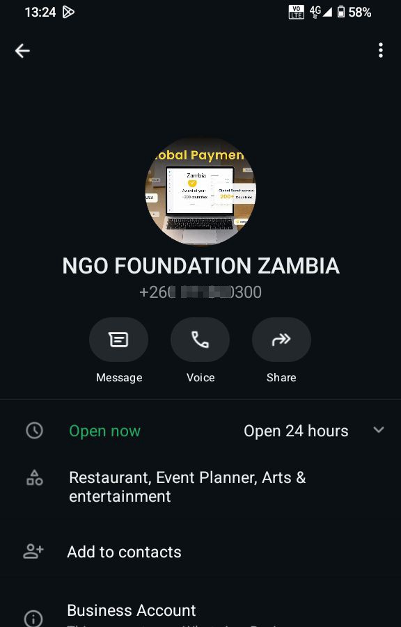 NGO scam