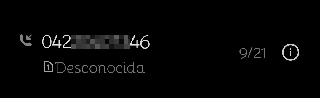 They say one can't speak because of the voice. Below is the number.