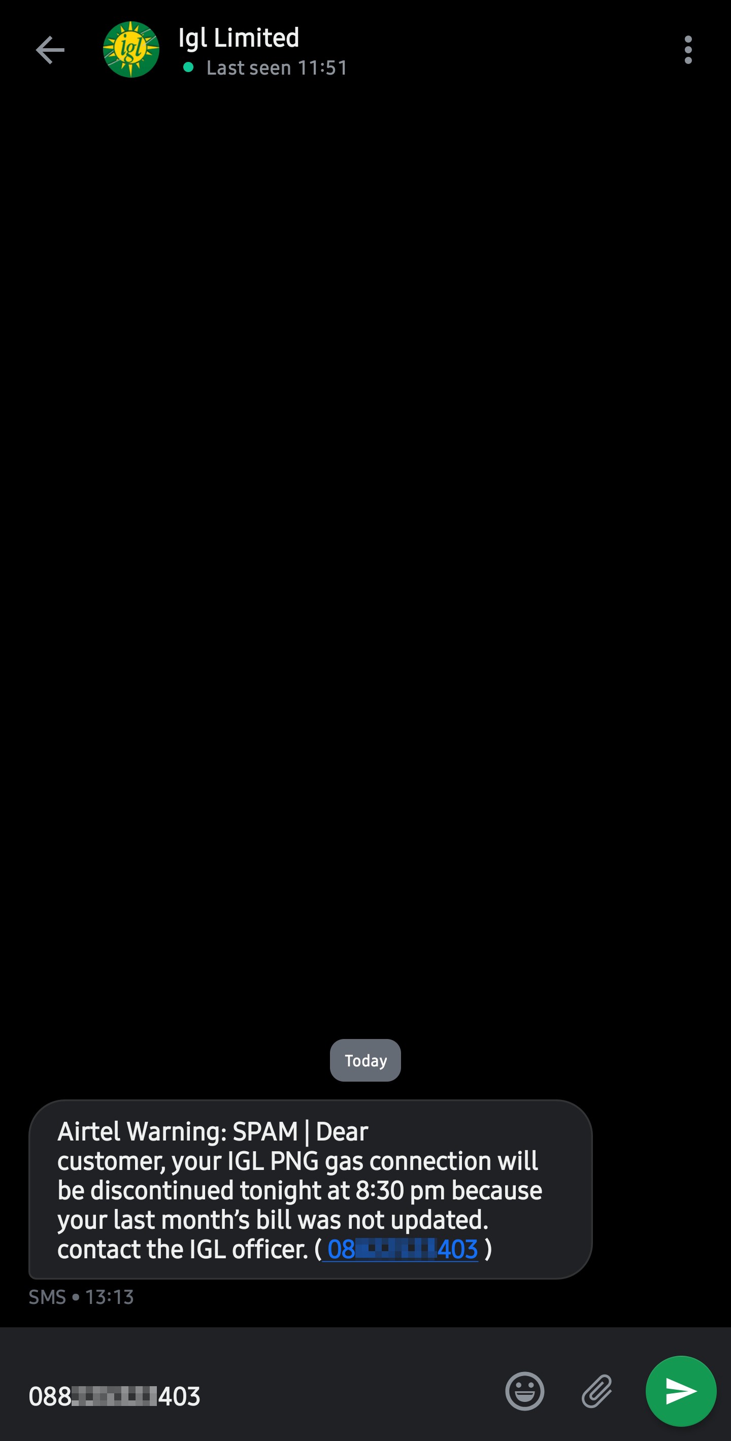 IGL SCAM