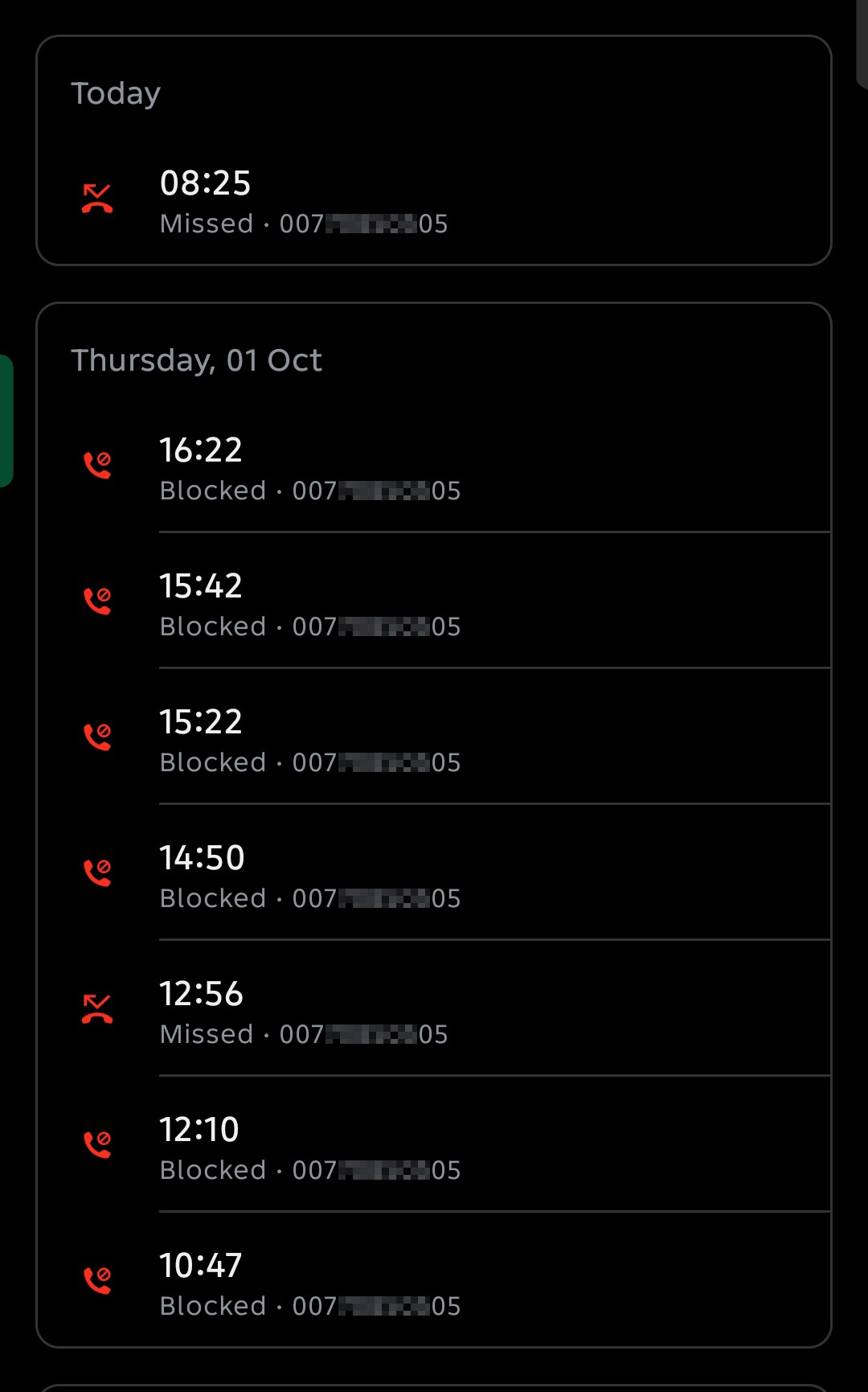 Spam and repeated unwanted calls from an unknown international number - image 3