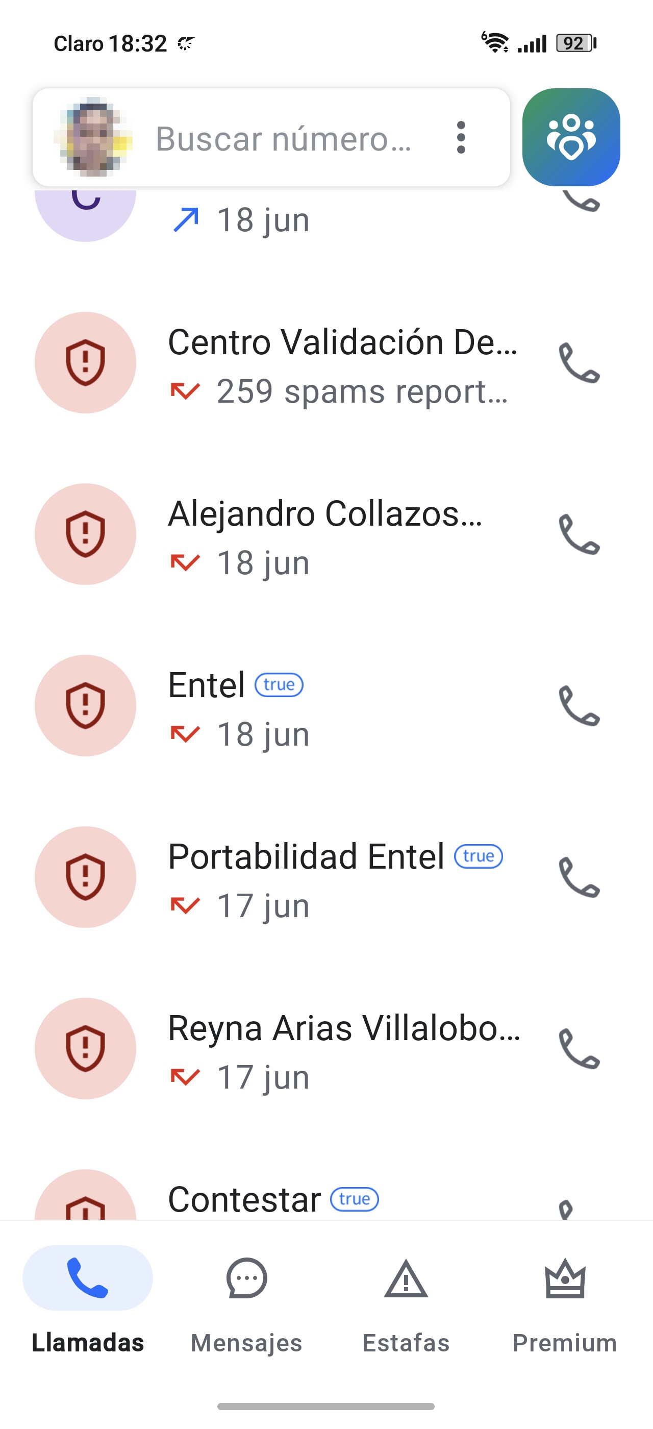 Only agenda numbers