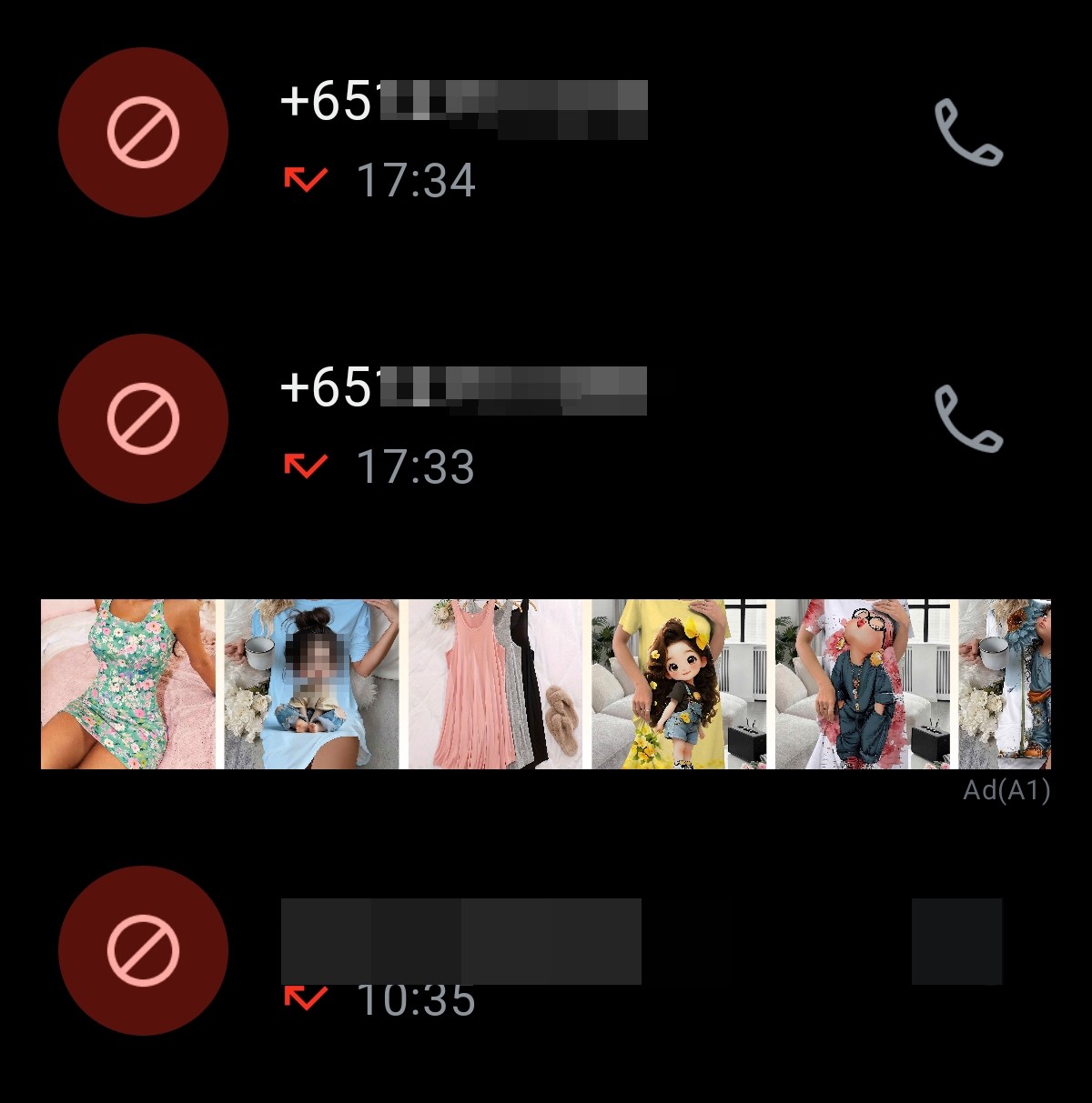 spam call 