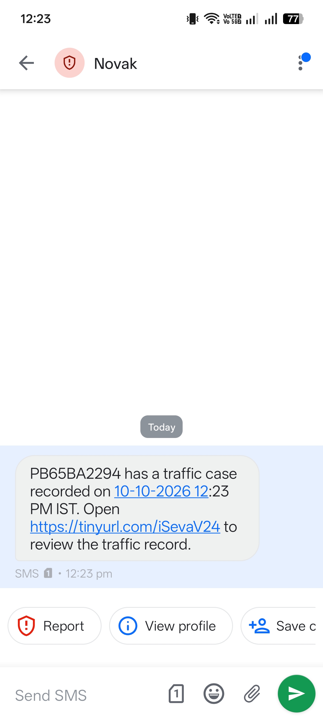 Challan Scam