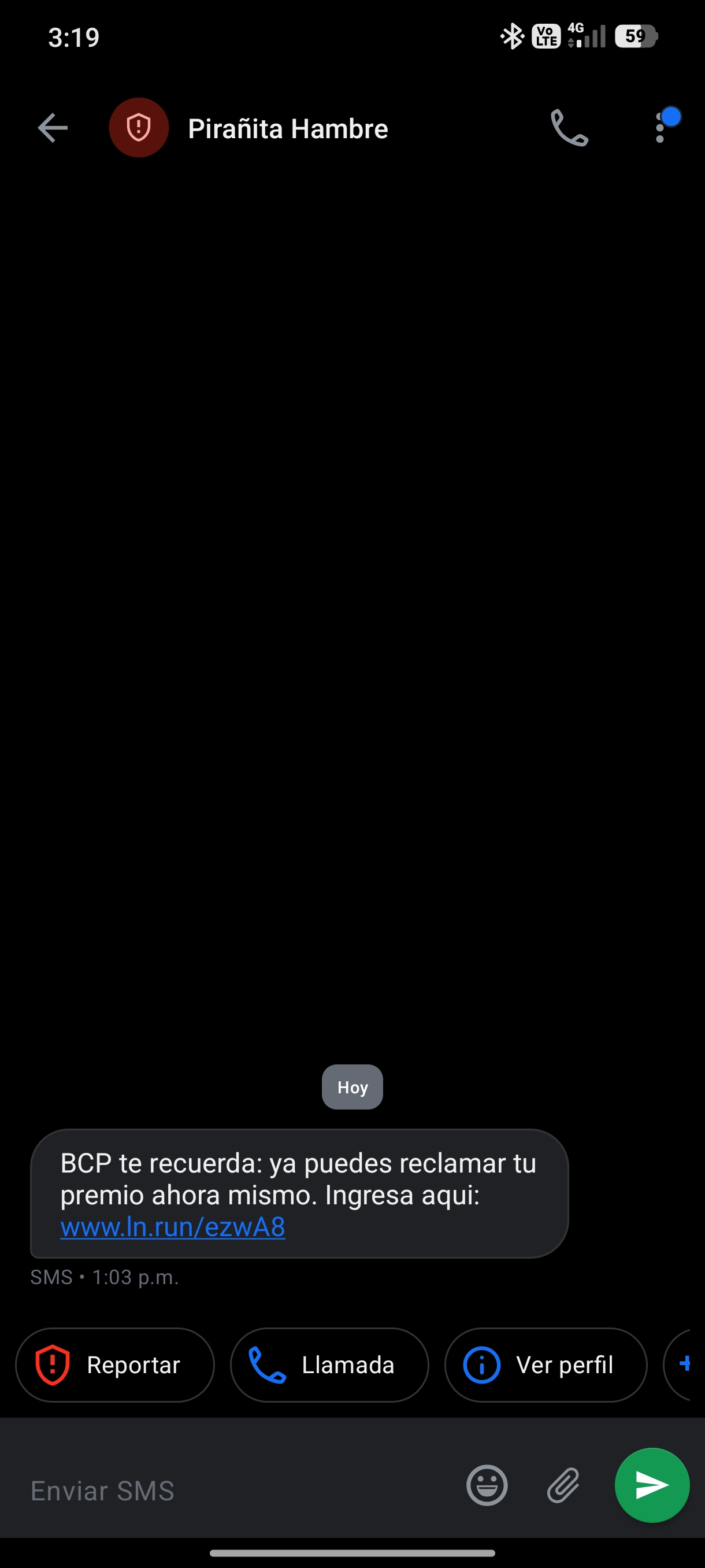 beware of this link