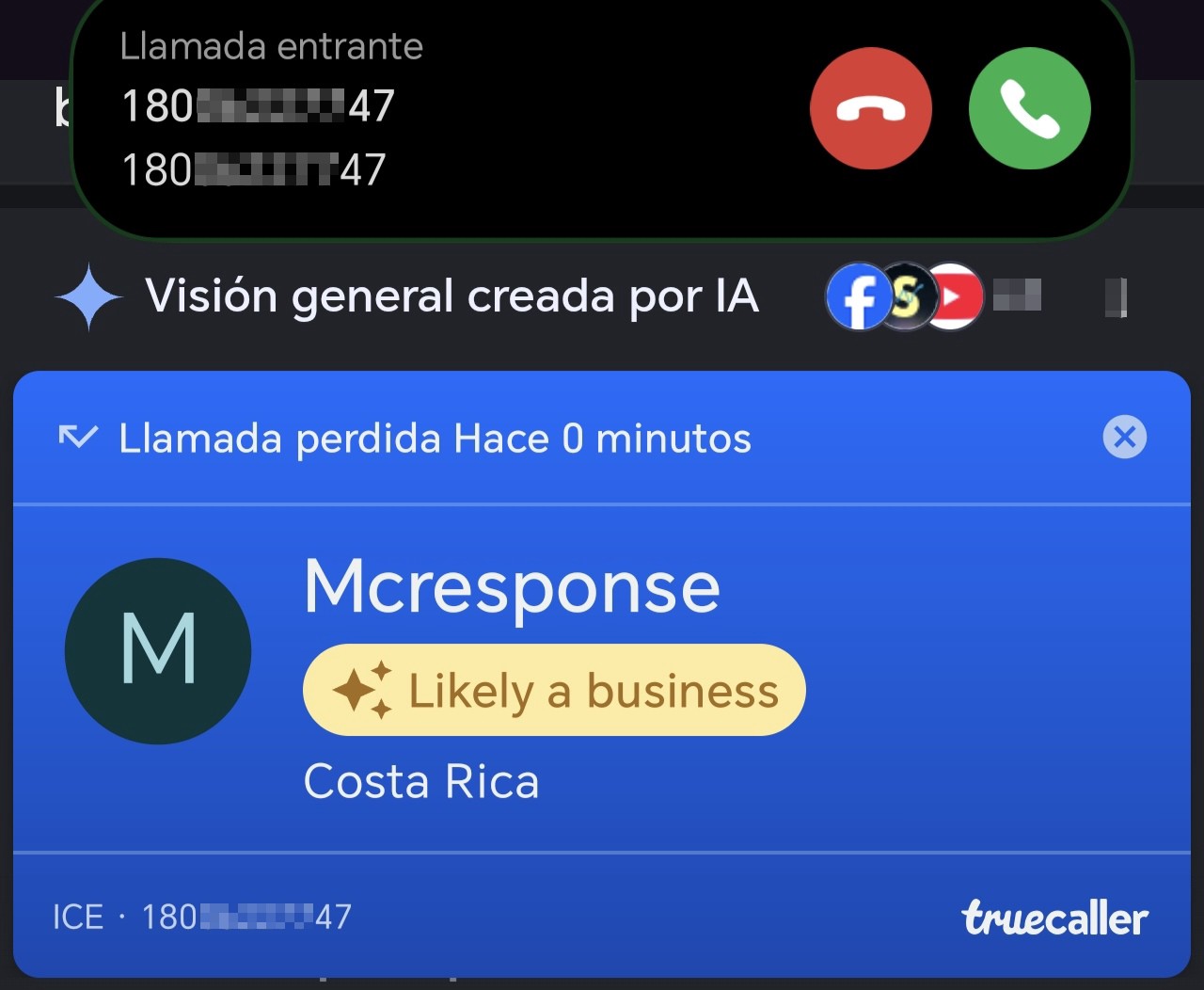 Is this an MCard scam?