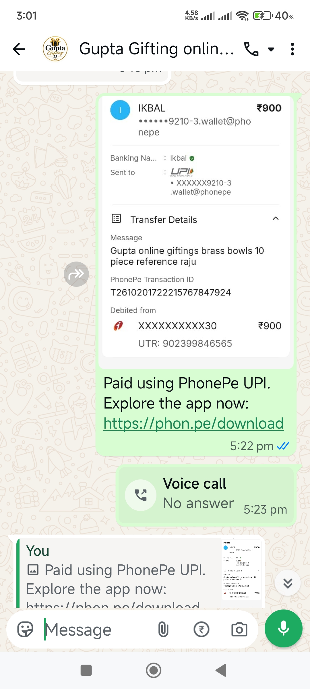gupta gifting shopping online a scammer!  - image 3